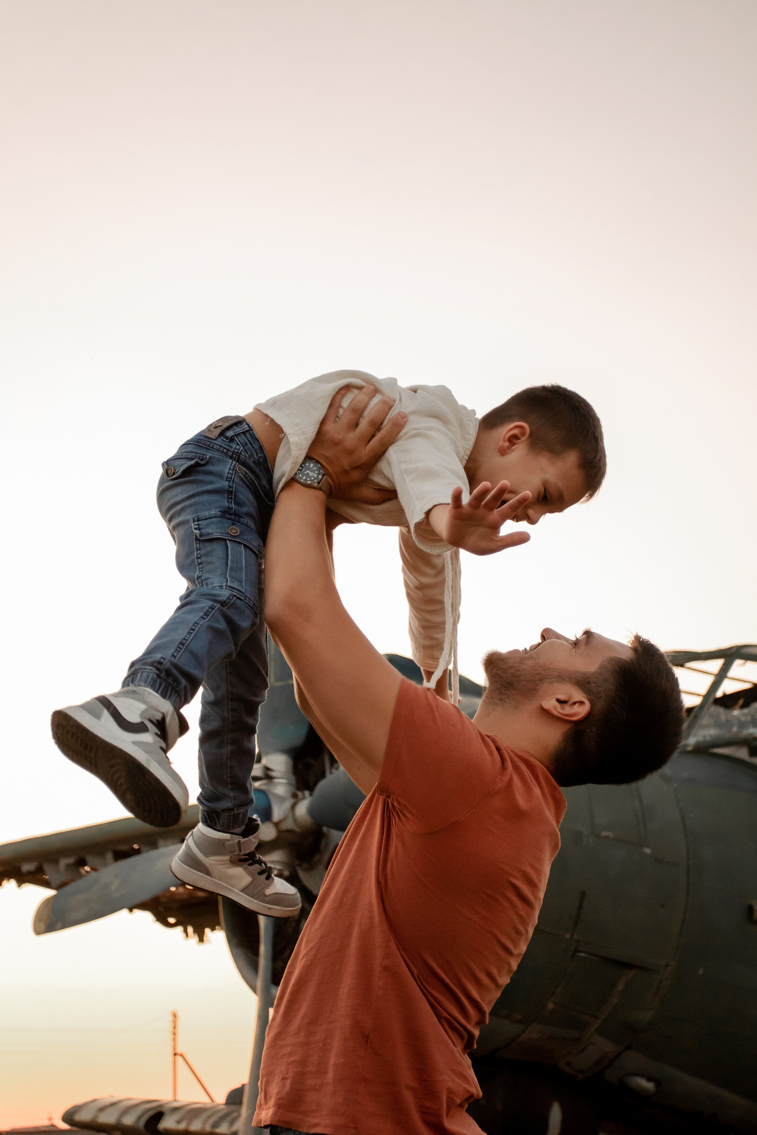 Папа и сын. Главная