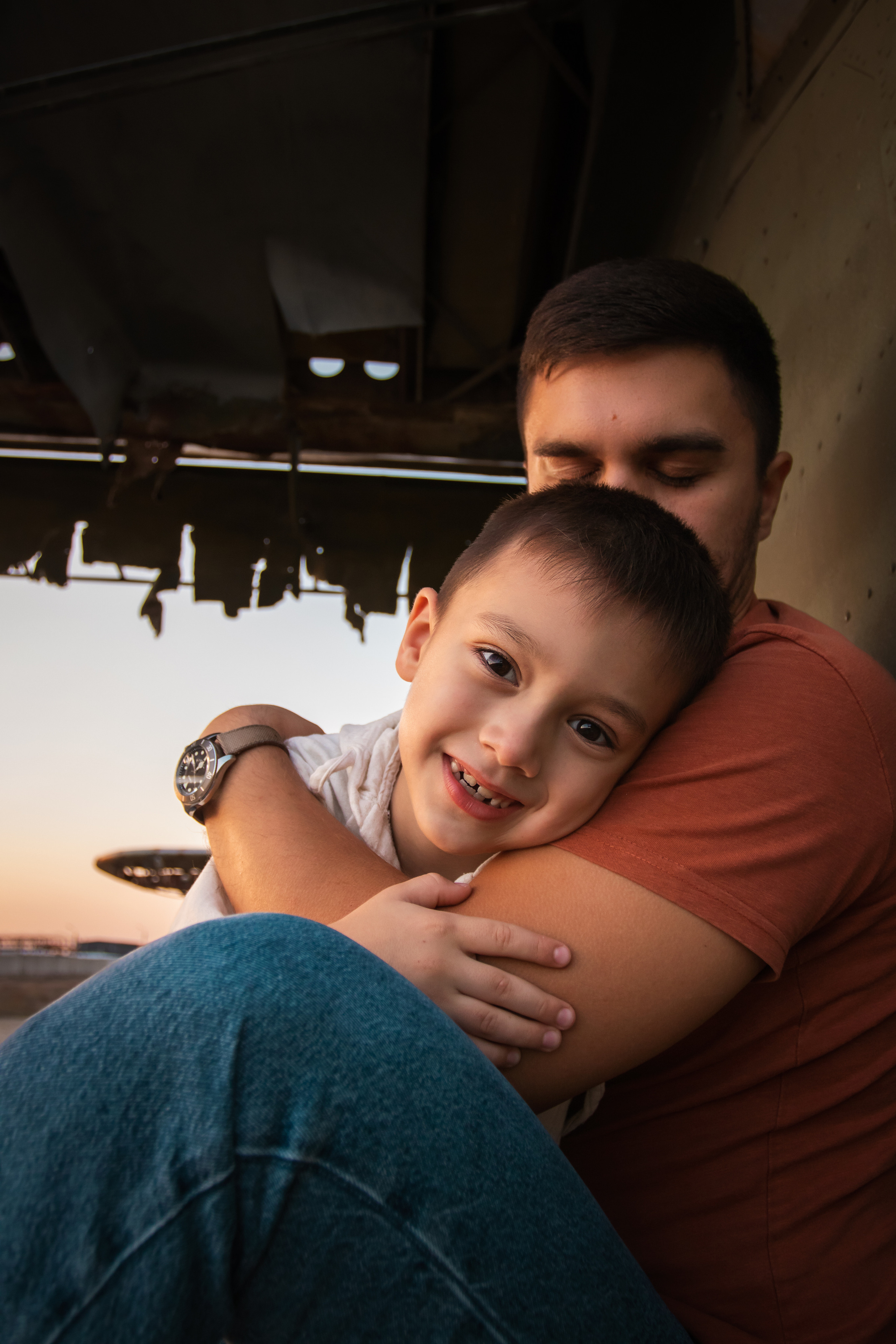 Папа и сын. Главная