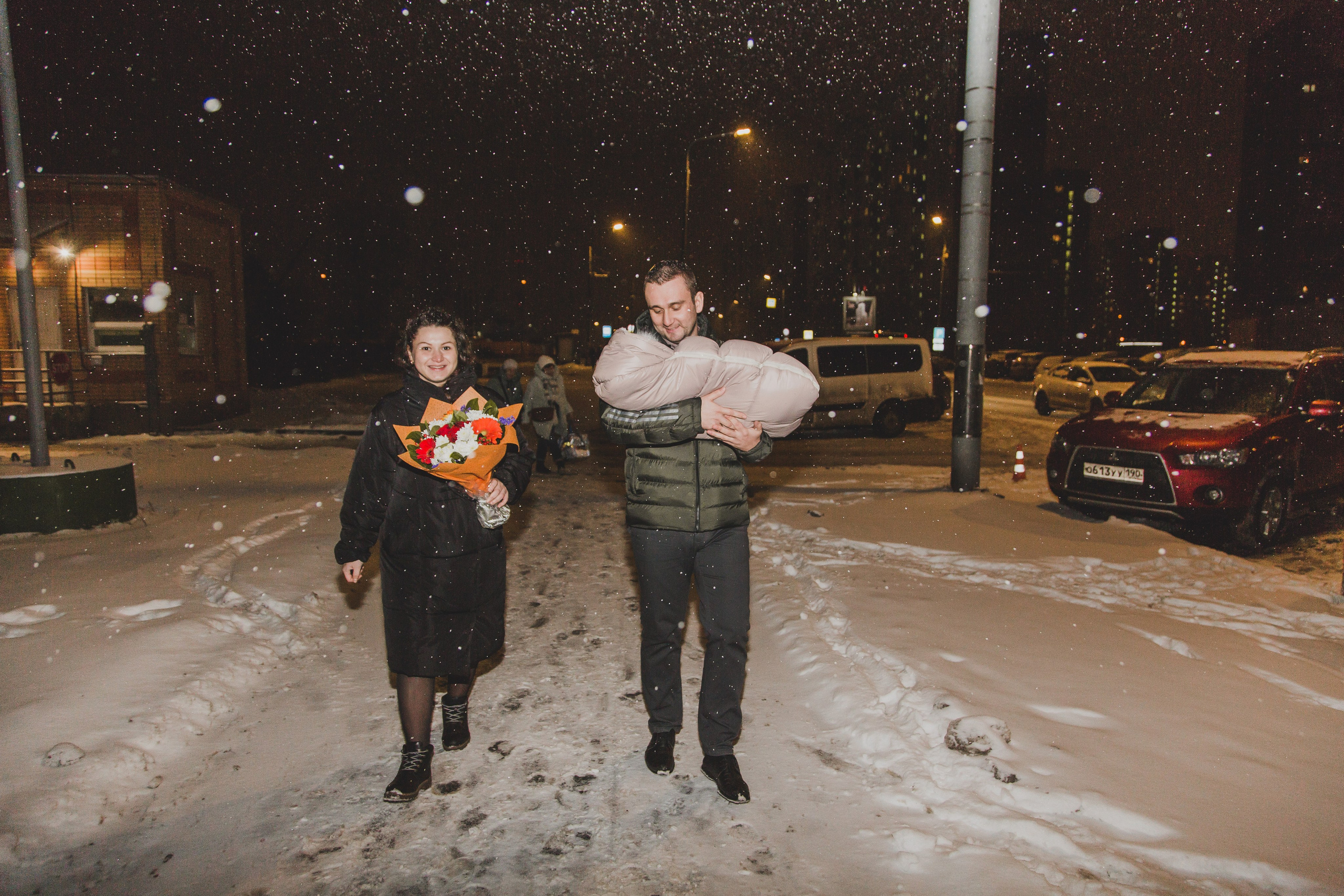 Выписка 28 января. Свадебный фотограф Александр Абрамов Москва / Зеленоград