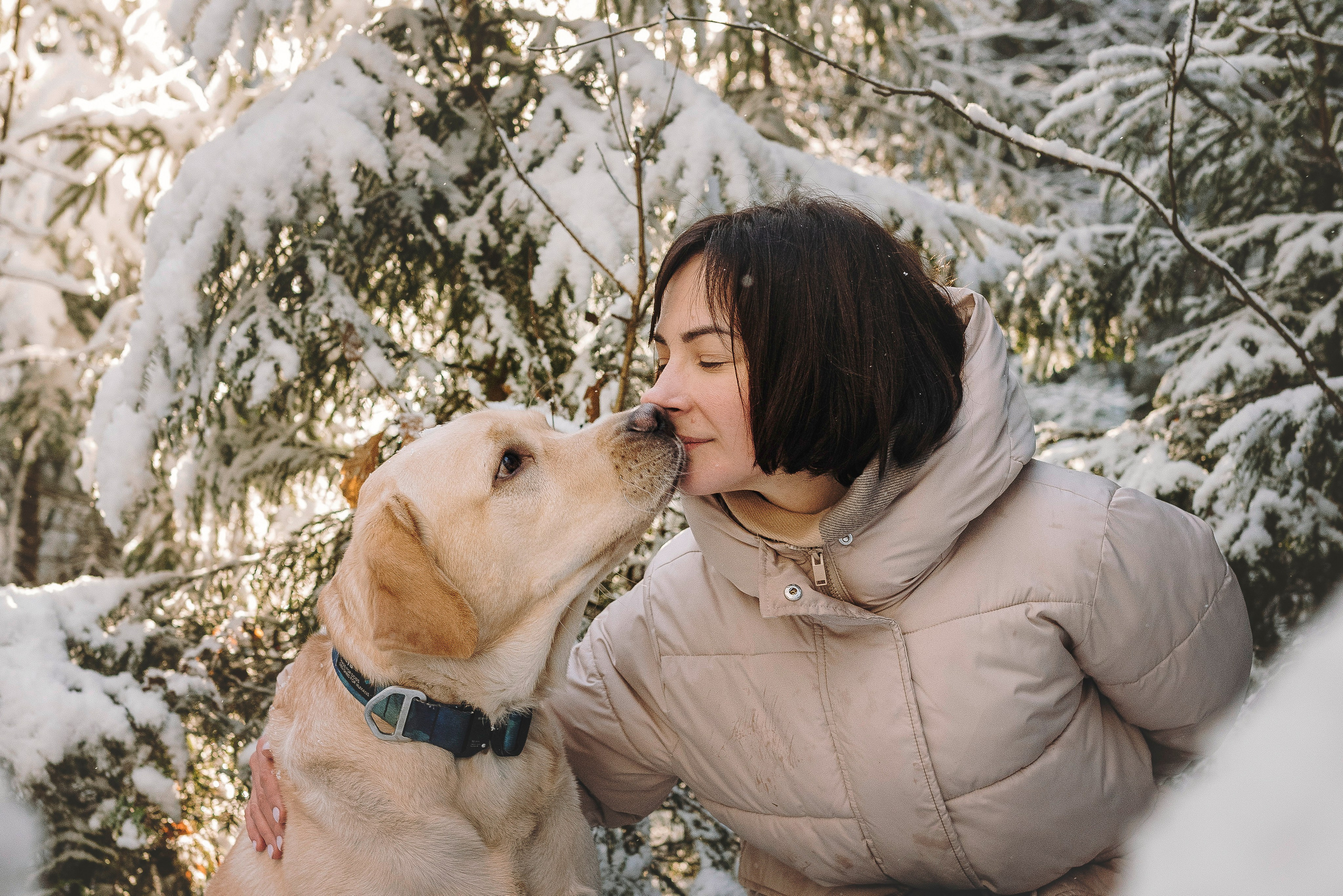 Аня и Честер. Фотограф анималист в Спб недорого Олеся Майорова
