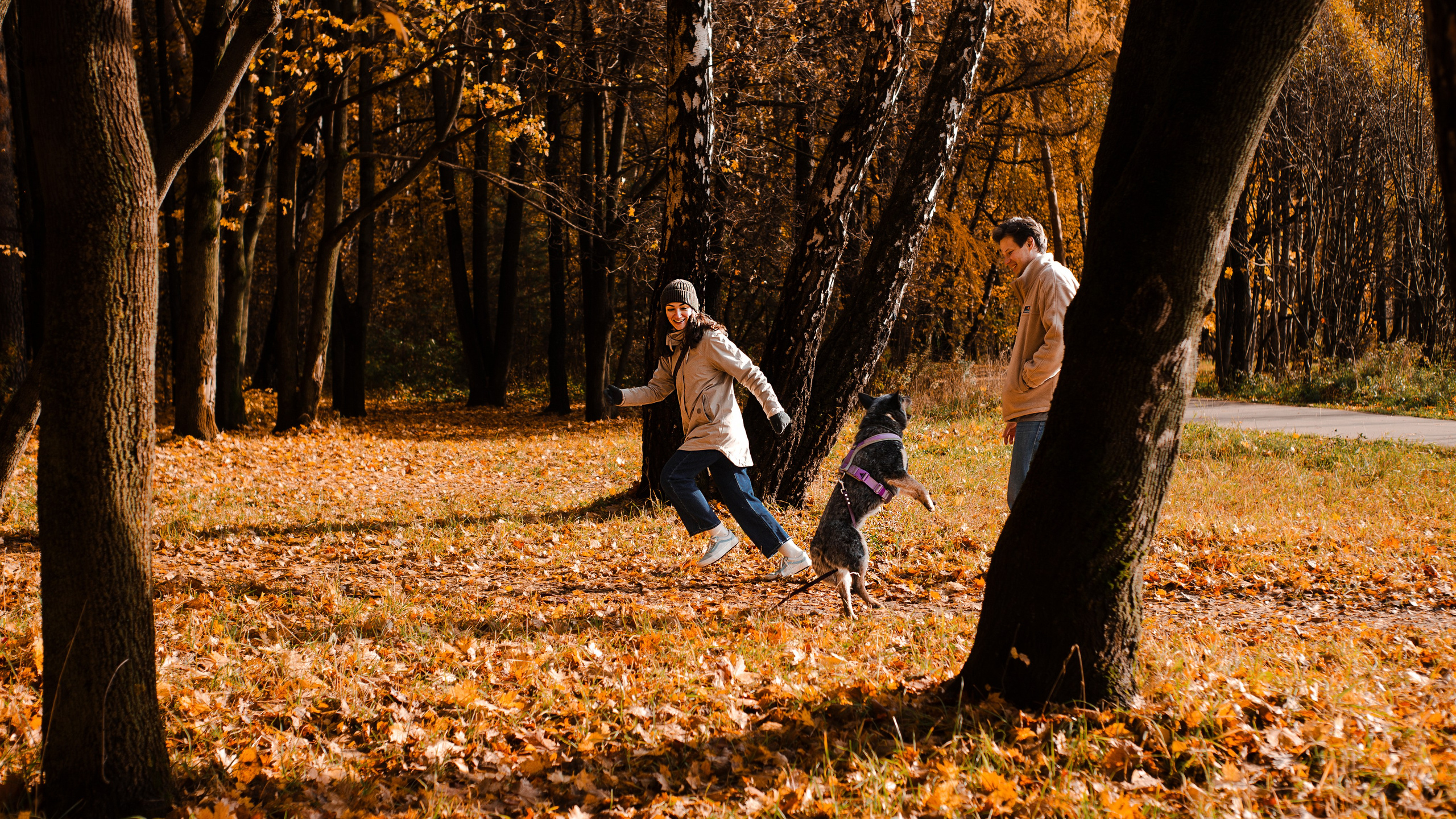 Юля, Антон и Лу. Фотограф-анималист Мария Баркевич | Москва
