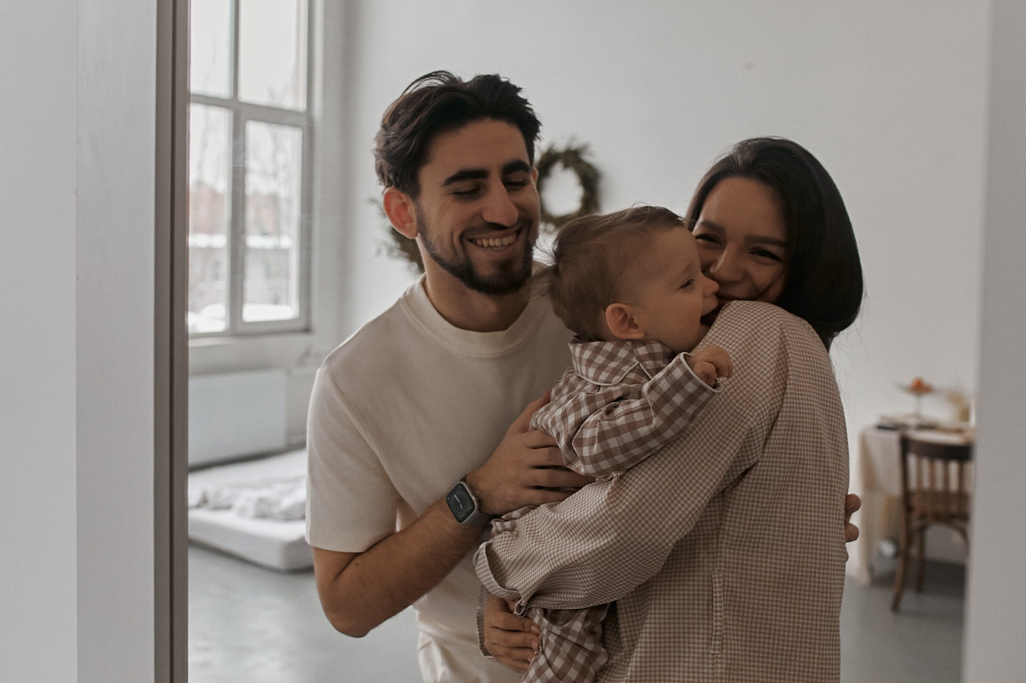 Рождественская фотосессия в Петербурге. Семейный фотограф Санкт-Петербург Соковикова Надя