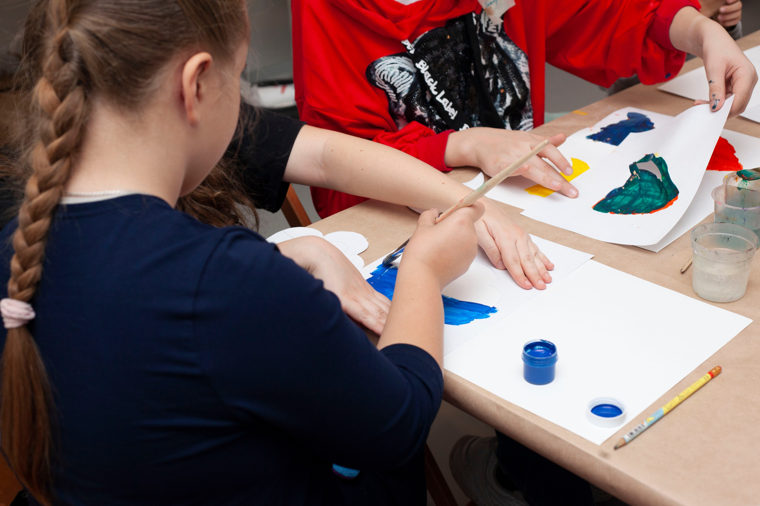 Детский мастер-класс в ММОМА. Stanislav Baryshev — People. Emotions. Atmosphere