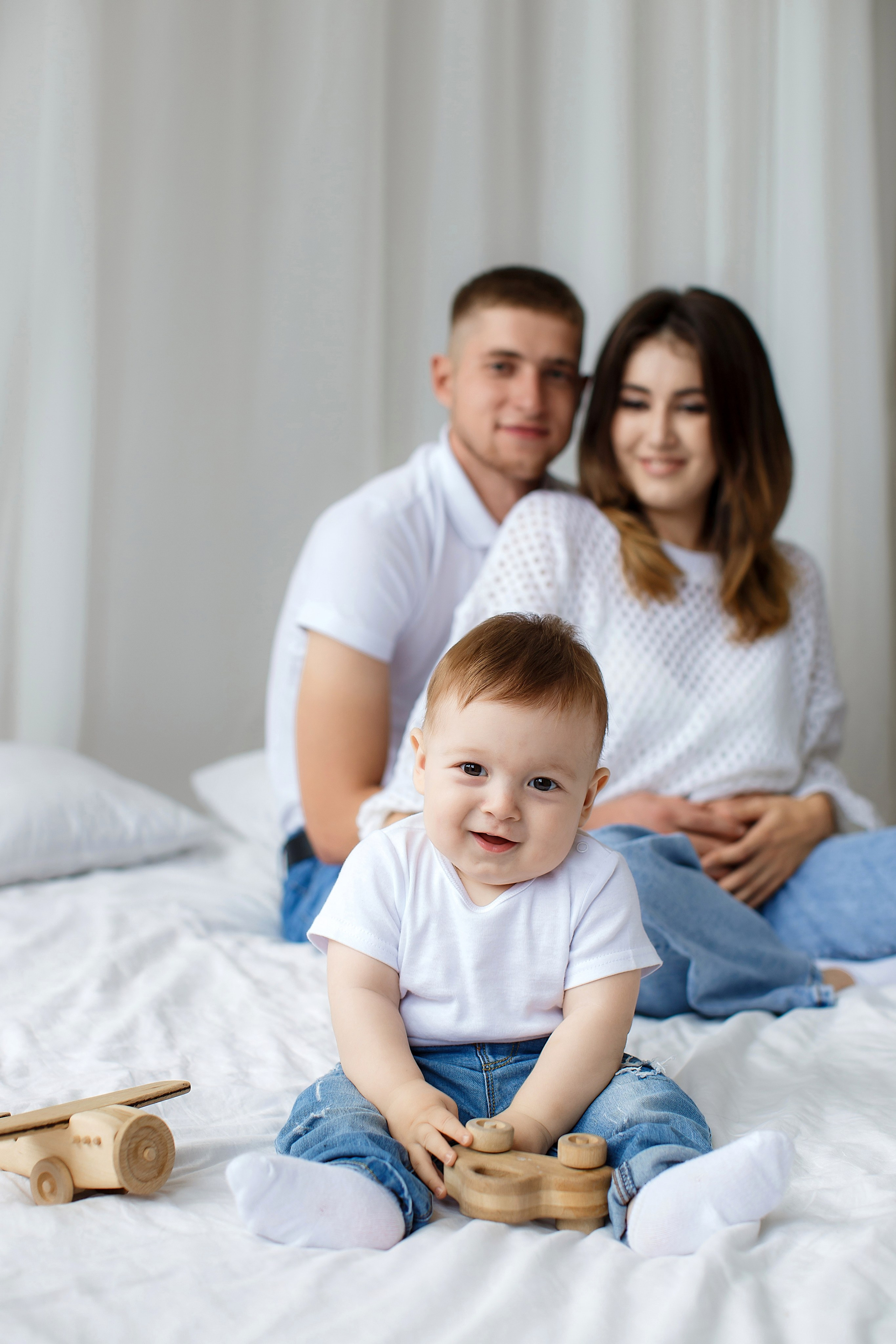 Мирон с родителями. Семейный и детский фотограф в Стерлитамаке Разина Рахмангулова