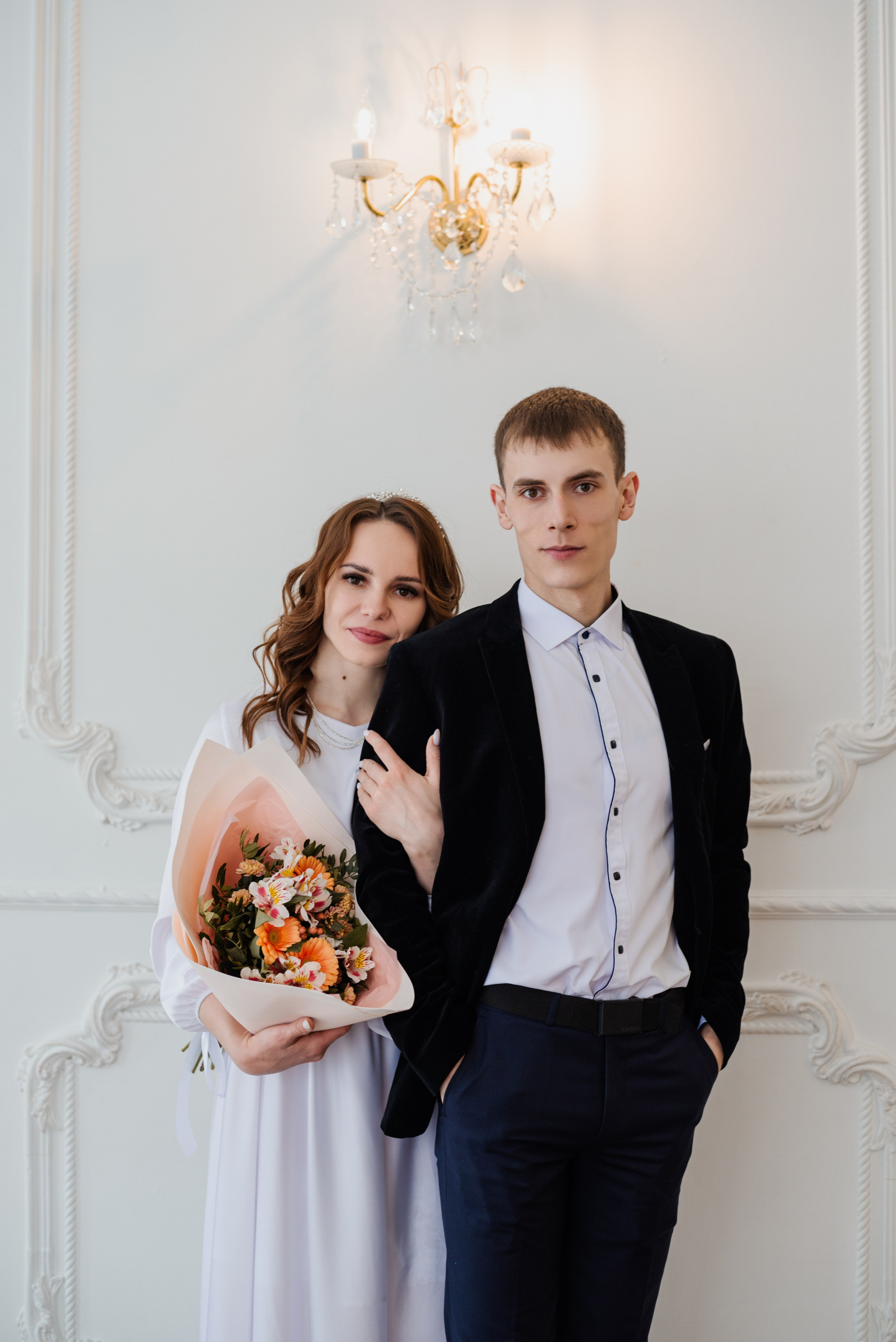 Свадебная фотосессия в студии