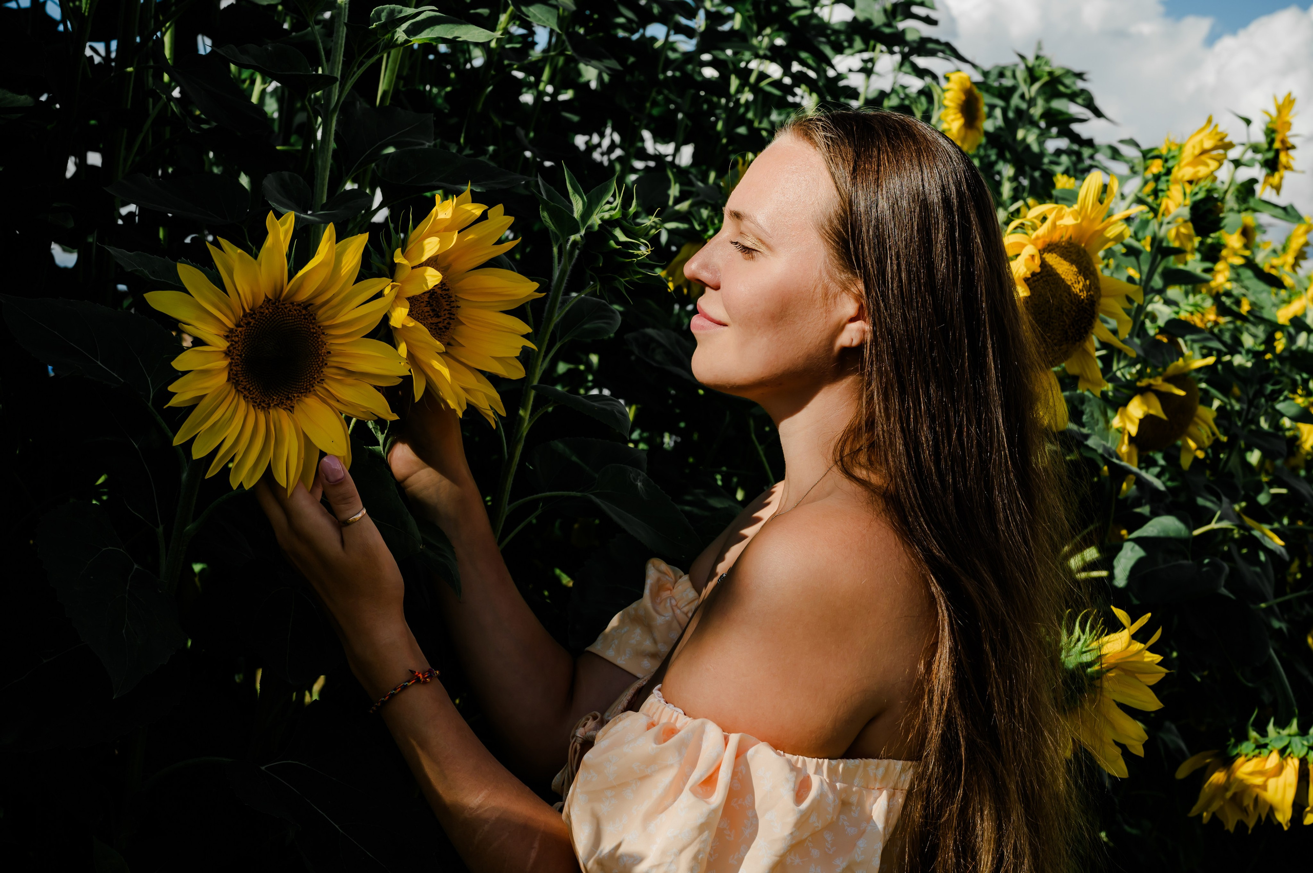 Подсолнухи. Свадебный и семейный фотограф Евгения Кононова