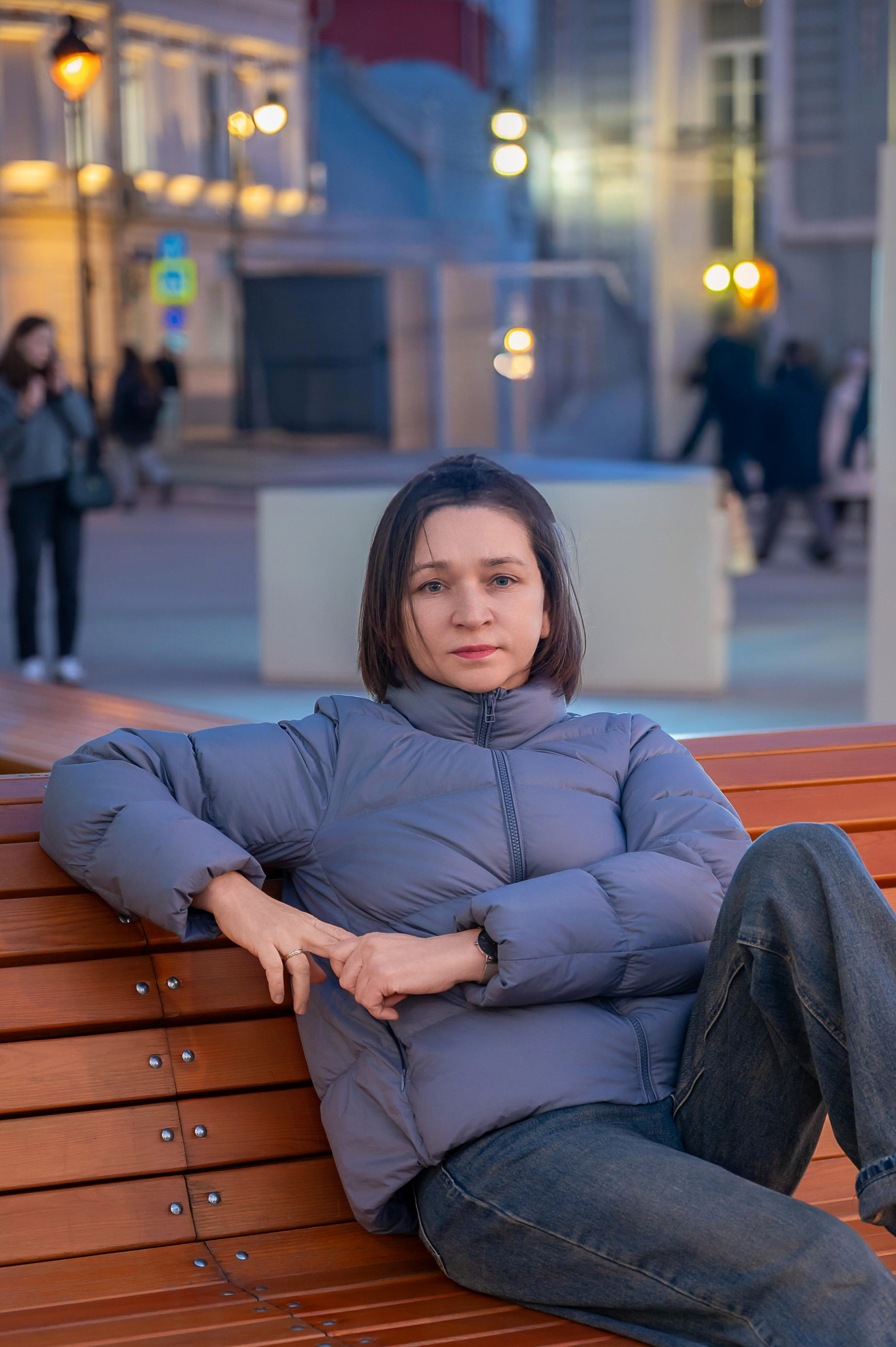 СЪЁМКА НА БУЛЬВАРНОМ КОЛЬЦЕ ДЛЯ АДЕЛИ. Портретный фотограф в Москве Евгений Кемайкин