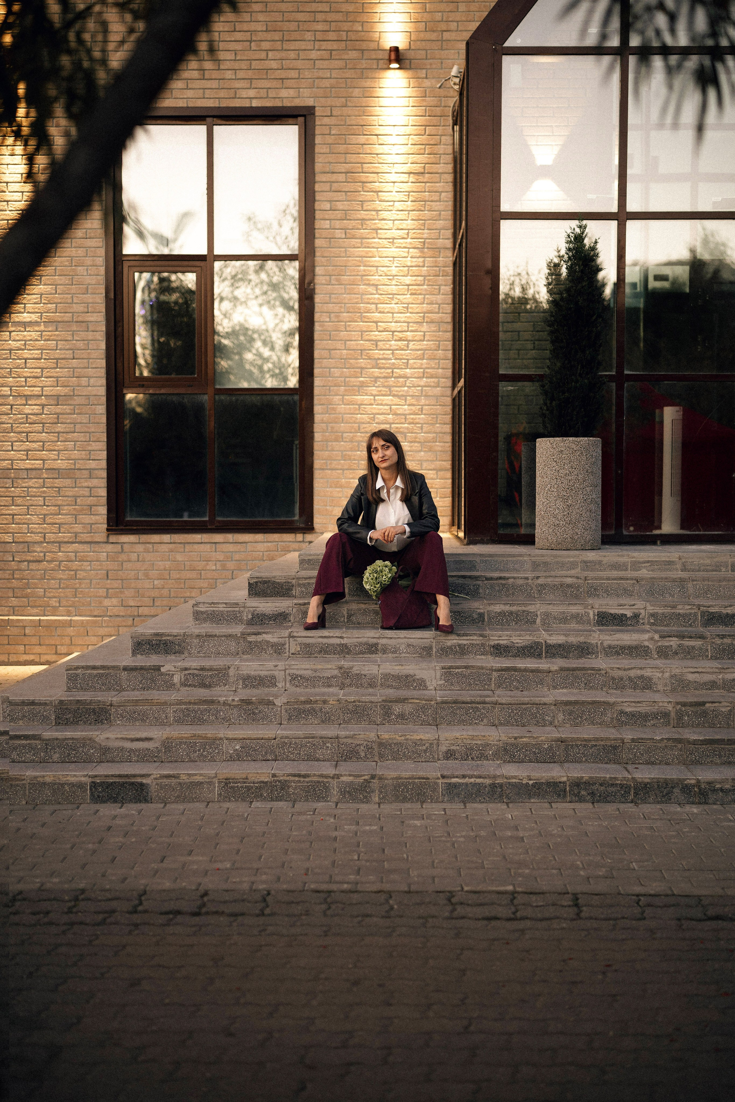 Натали с гортензией. Портретный, семейный и свадебный фотограф в Нарьян-Маре