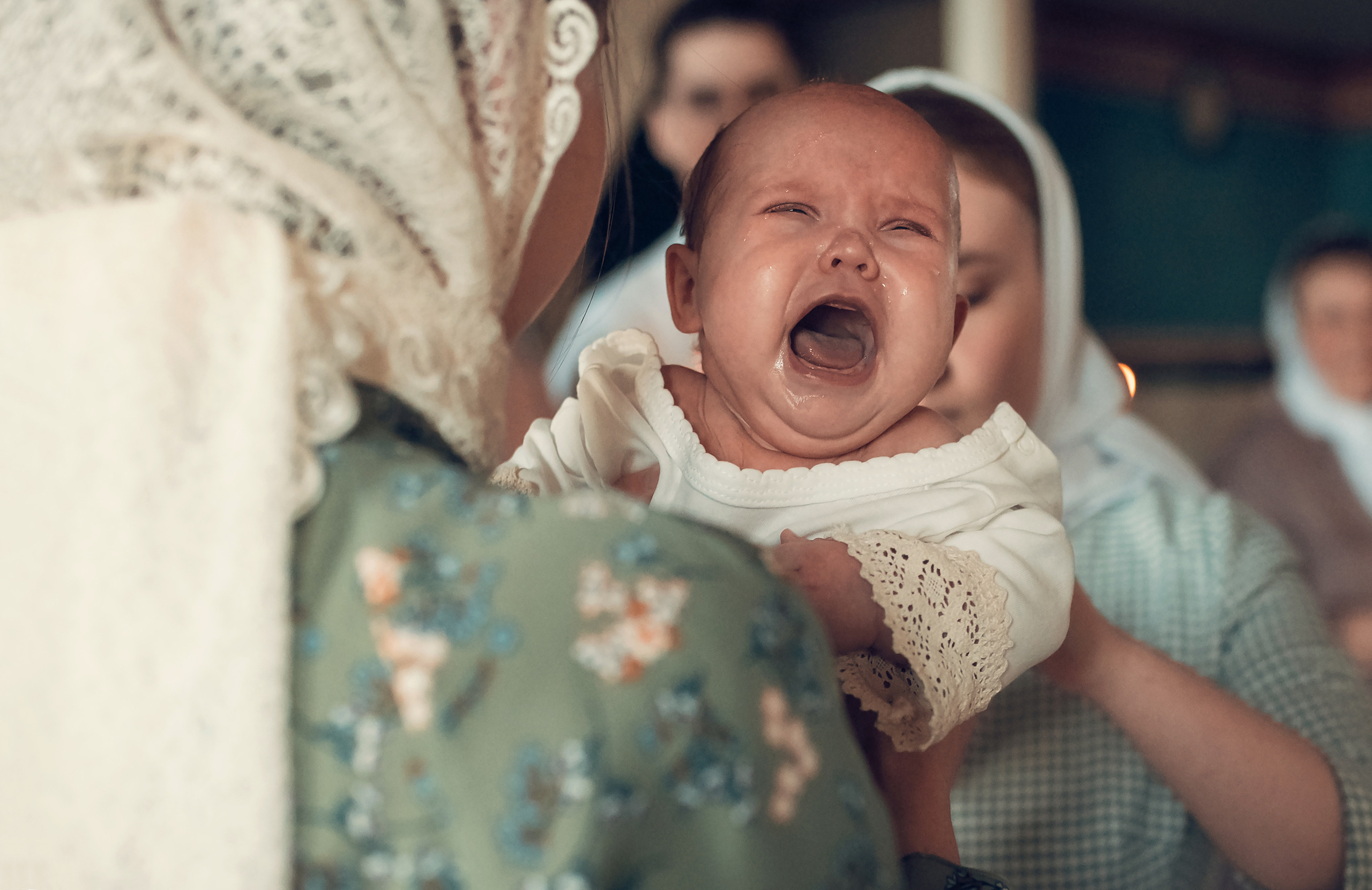 Таинство Крещения в Храме в честь святителя Николая Чудотворца г. Рыбное. Семейный фотограф Олеся Батурина Рязань