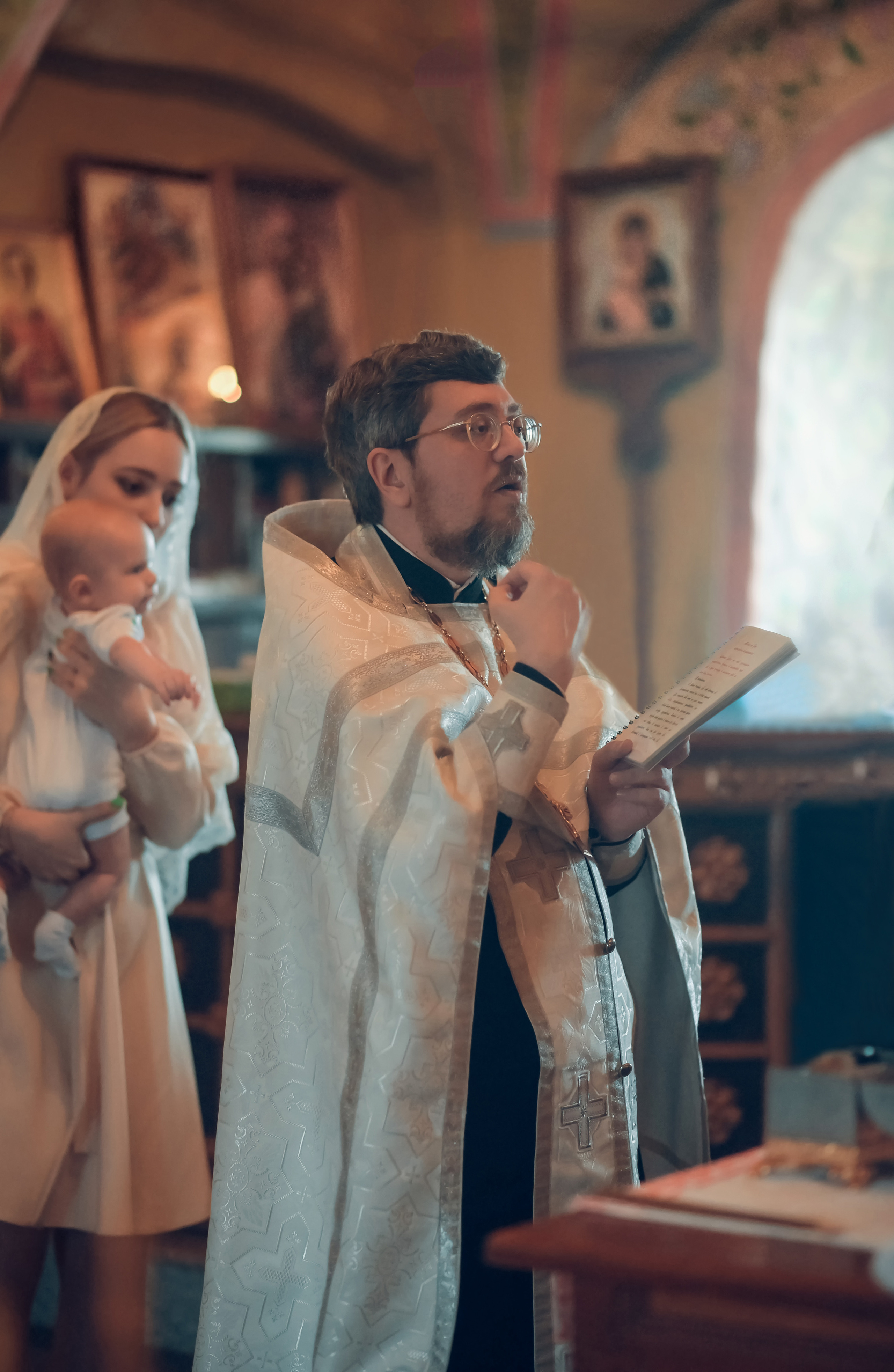 Таинство Крещения Спасо-Преображенский храм (Спаса на Яру). Семейный фотограф Олеся Батурина Рязань