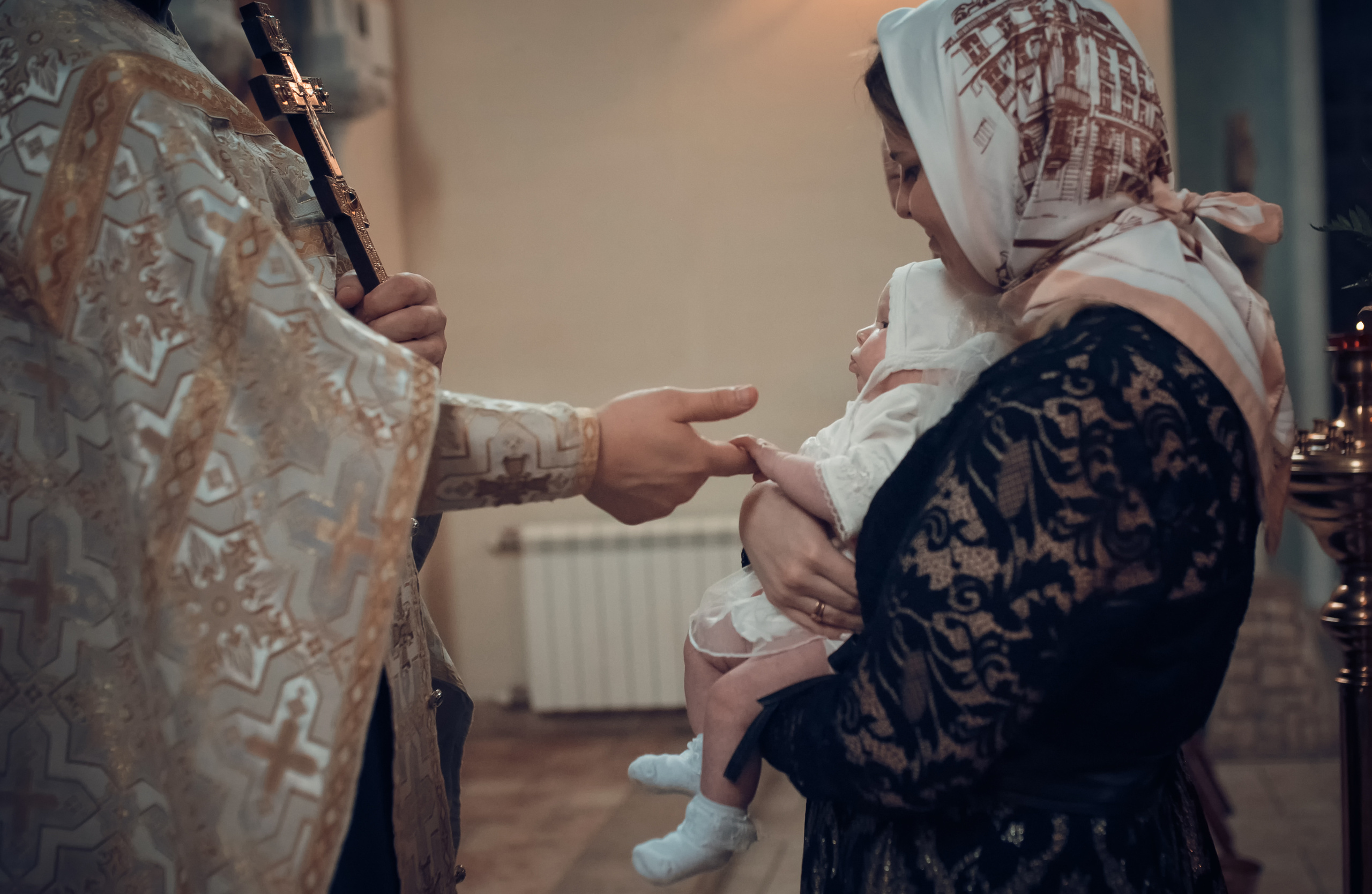 Таинство Крещения Церковь иконы Божией матери Всецарица. Семейный фотограф Олеся Батурина Рязань