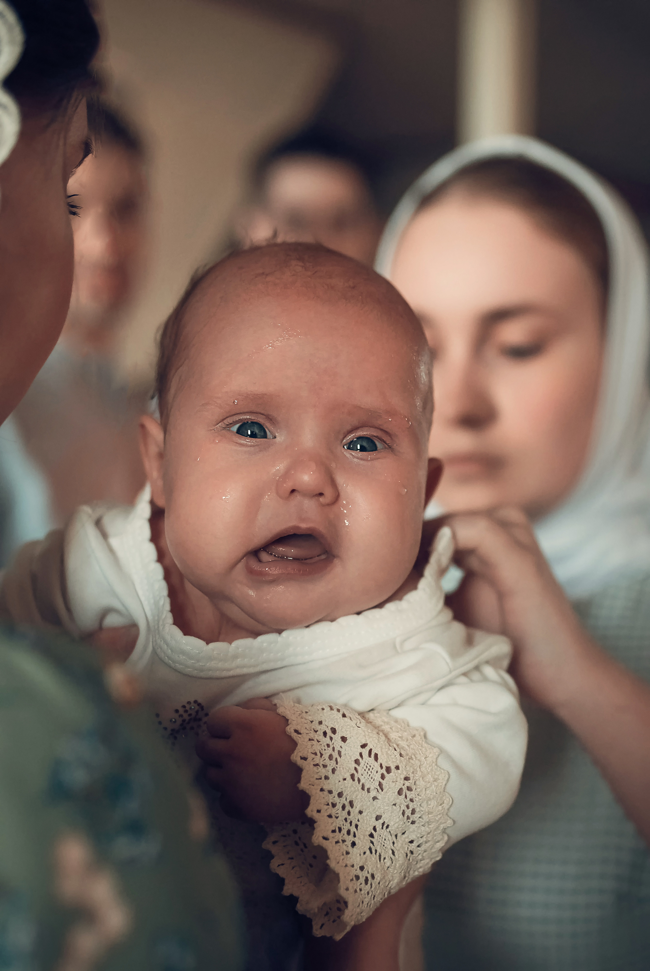Таинство Крещения в Храме в честь святителя Николая Чудотворца г. Рыбное. Семейный фотограф Олеся Батурина Рязань