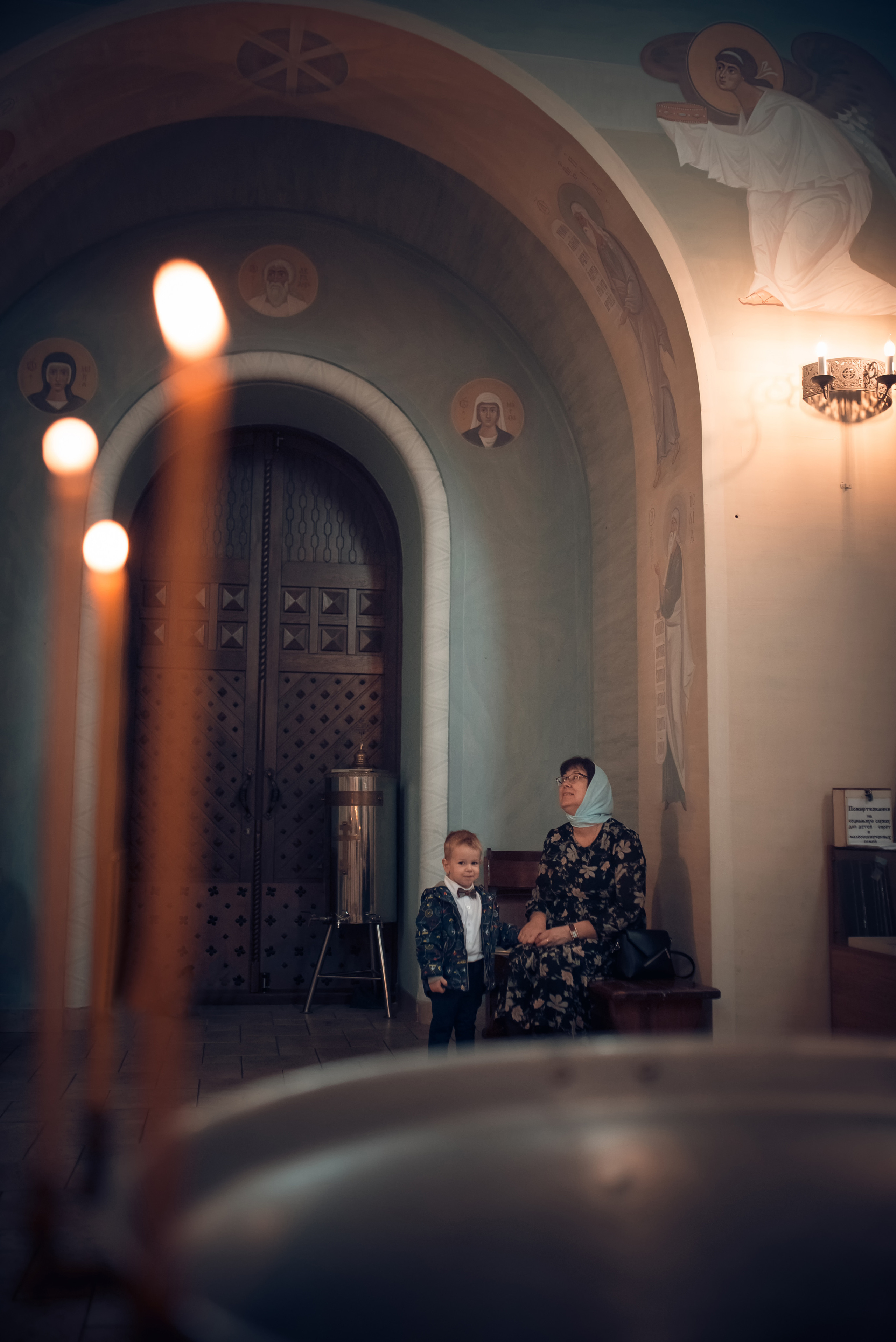 Таинство Крещения Церковь иконы Божией матери Всецарица. Семейный фотограф Олеся Батурина Рязань