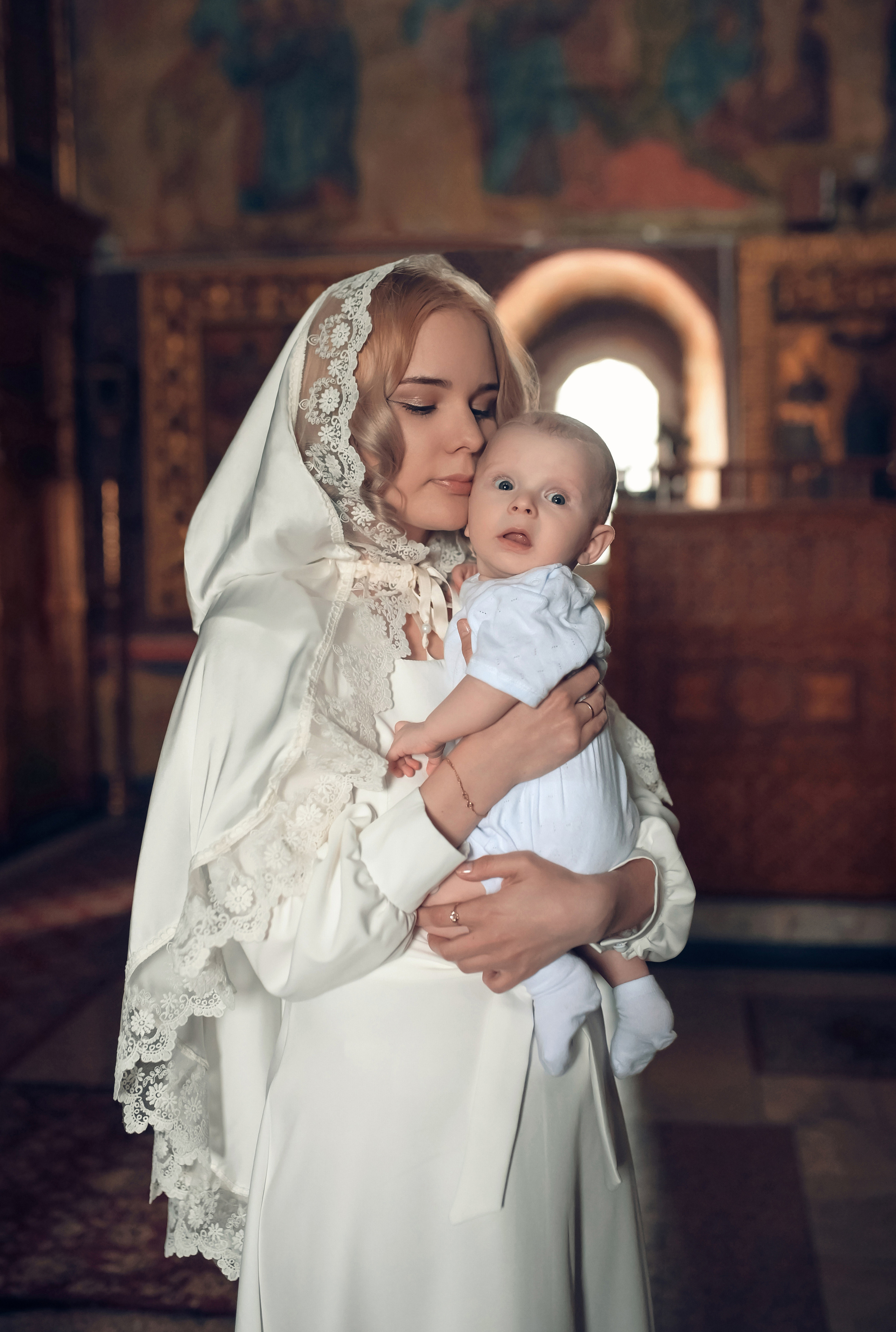 Таинство Крещения Спасо-Преображенский храм (Спаса на Яру). Семейный фотограф Олеся Батурина Рязань