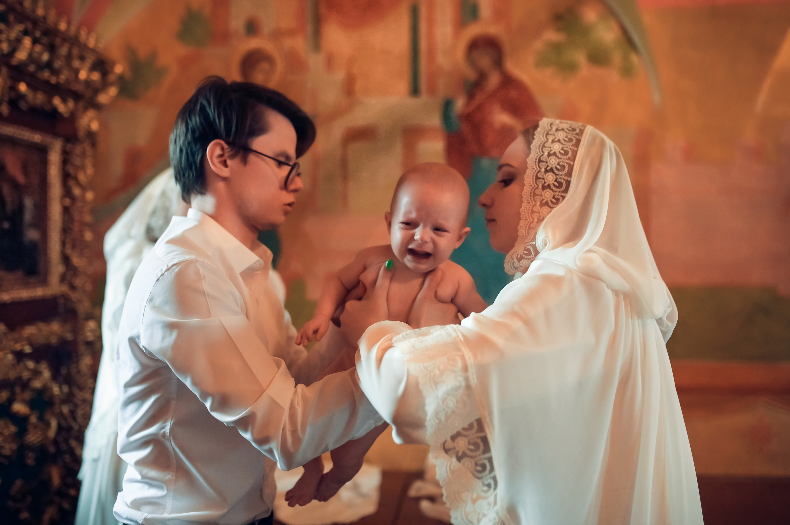 Таинство Крещения Спасо-Преображенский храм (Спаса на Яру). Семейный фотограф Олеся Батурина Рязань