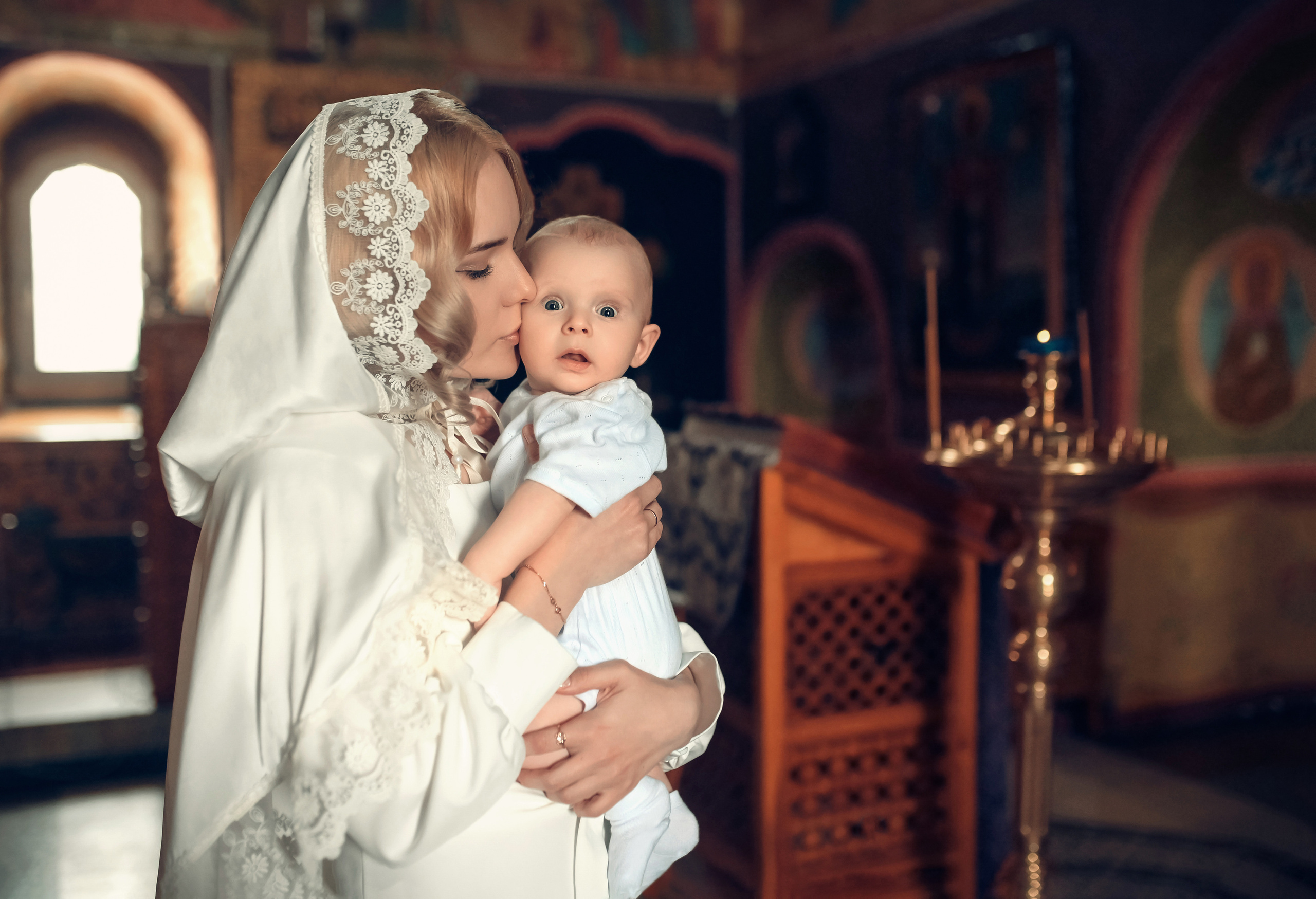 Таинство Крещения Спасо-Преображенский храм (Спаса на Яру). Семейный фотограф Олеся Батурина Рязань