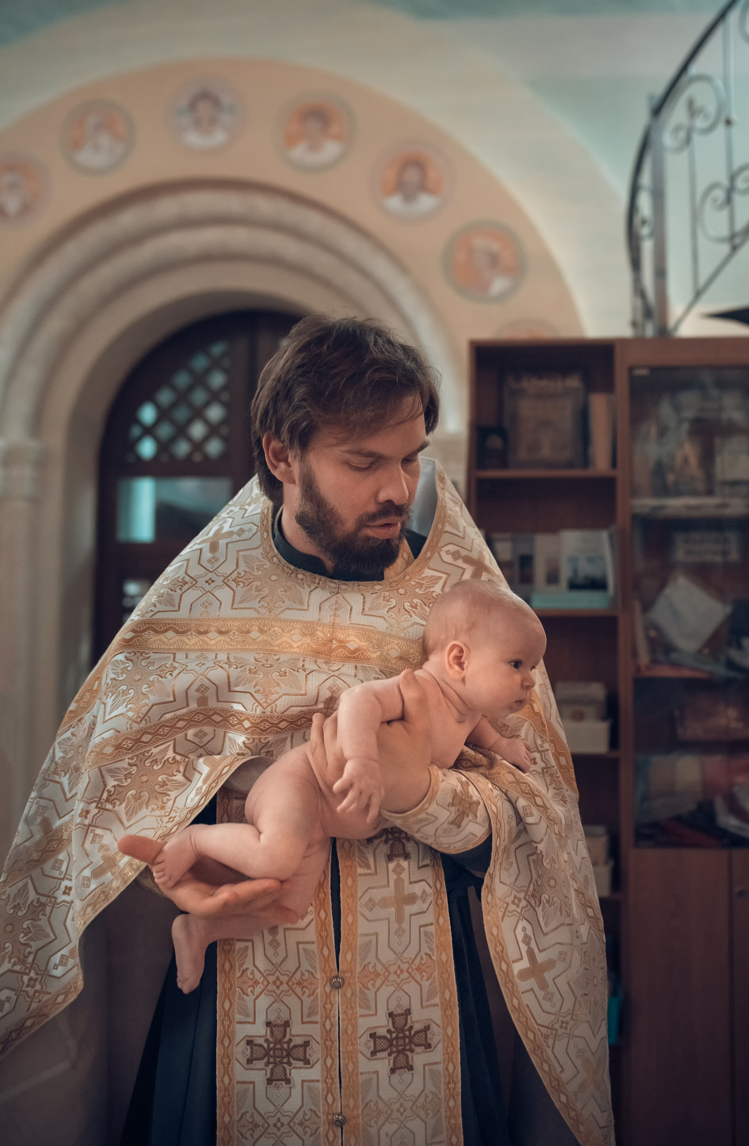 Таинство Крещения Церковь иконы Божией матери Всецарица. Семейный фотограф Олеся Батурина Рязань