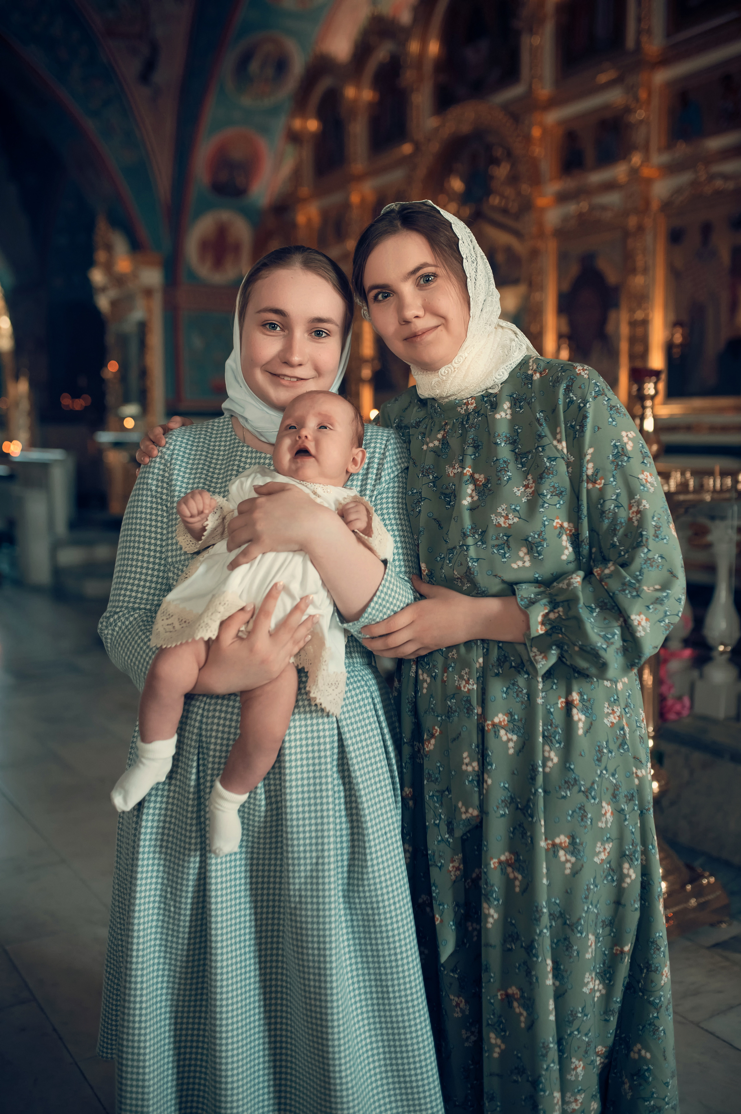 Таинство Крещения в Храме в честь святителя Николая Чудотворца г. Рыбное. Семейный фотограф Олеся Батурина Рязань