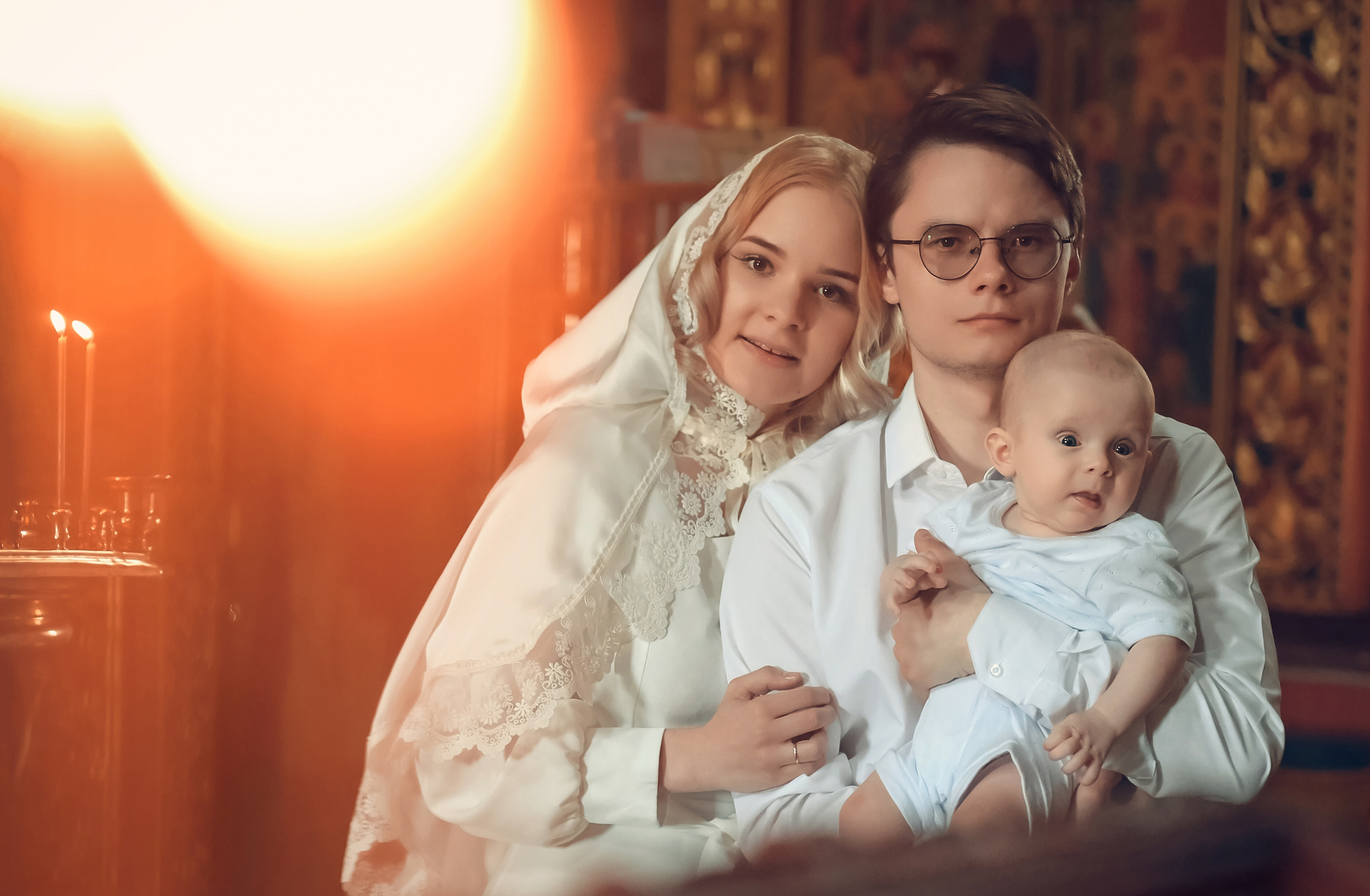 Таинство Крещения Спасо-Преображенский храм (Спаса на Яру). Семейный фотограф Олеся Батурина Рязань