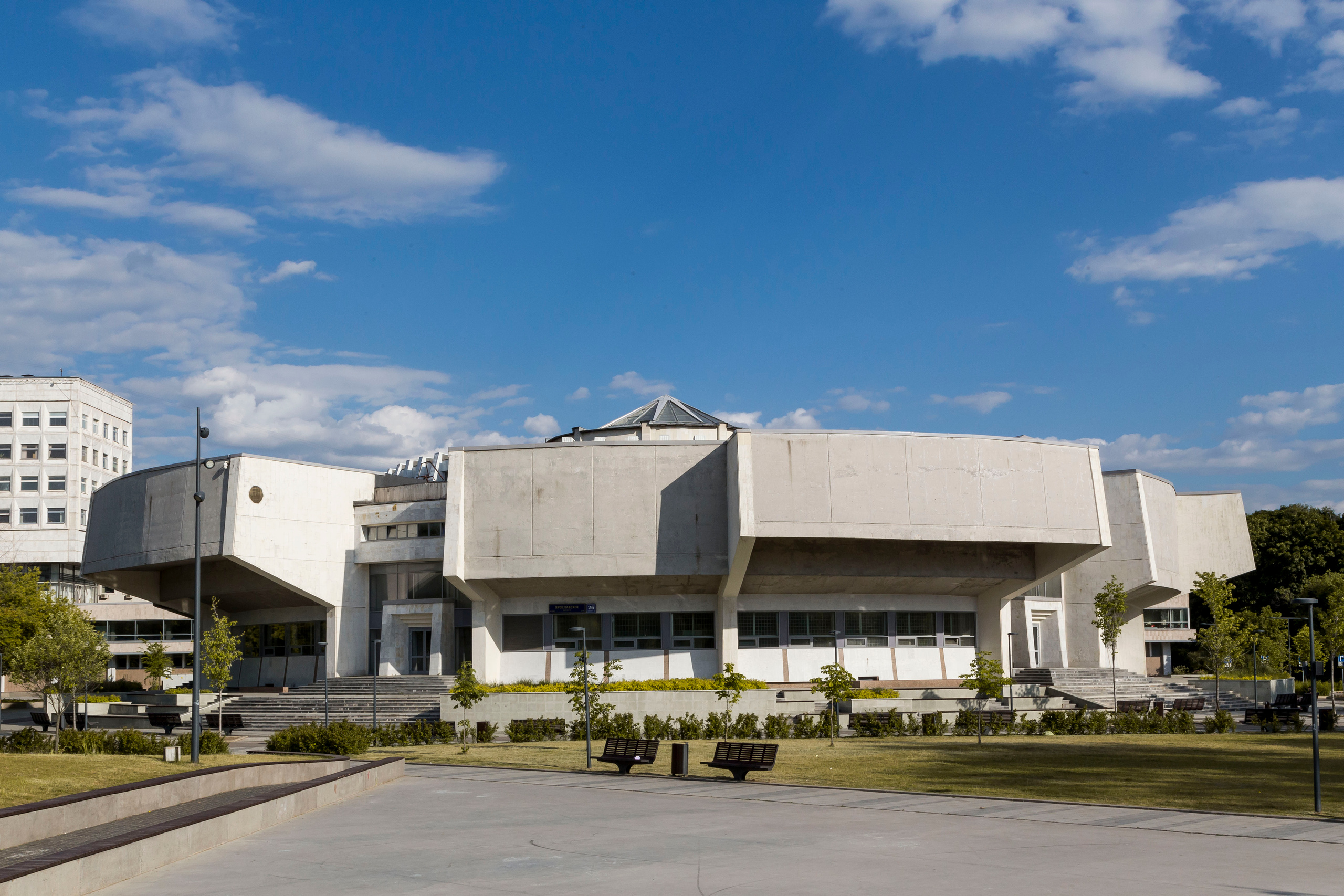 Здание Московского Государственного Строительного Университета (МГСУ/М. Проект фотографа Александра Высокина — «Фотоархитектоника»