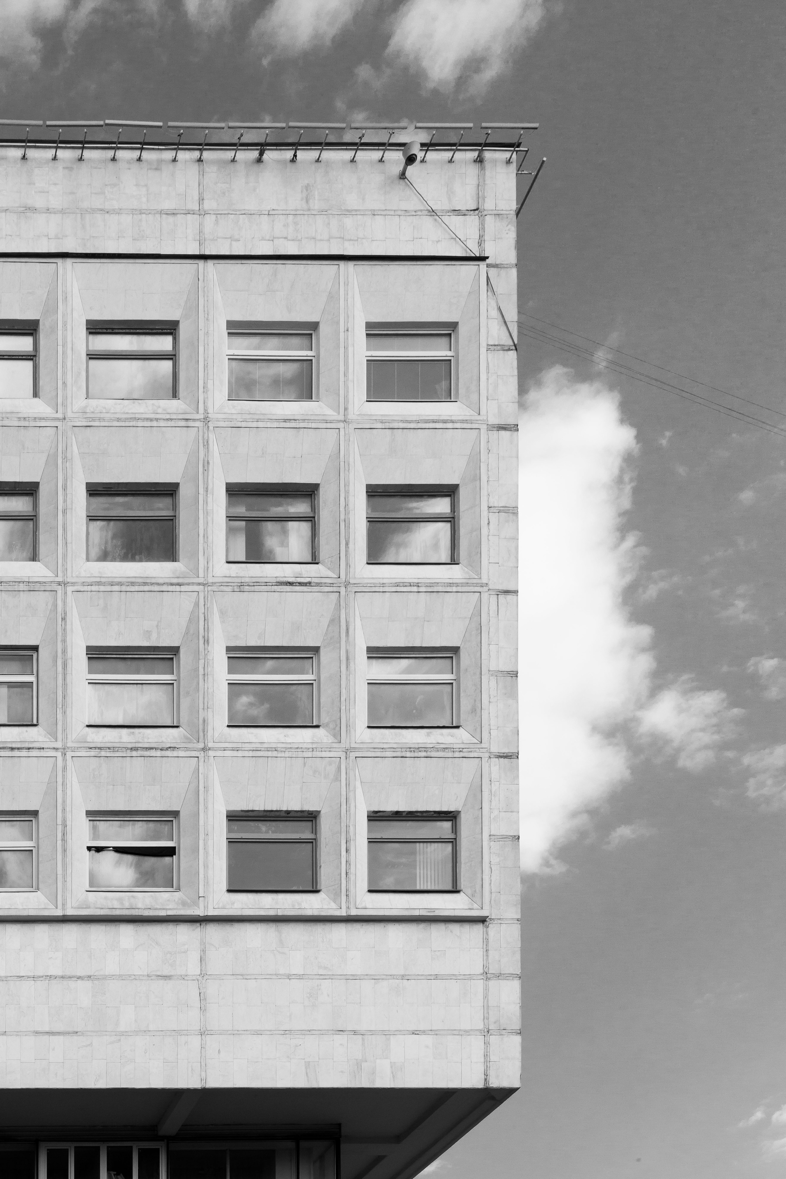 Здание Московского Государственного Строительного Университета (МГСУ/М. Проект фотографа Александра Высокина — «Фотоархитектоника»