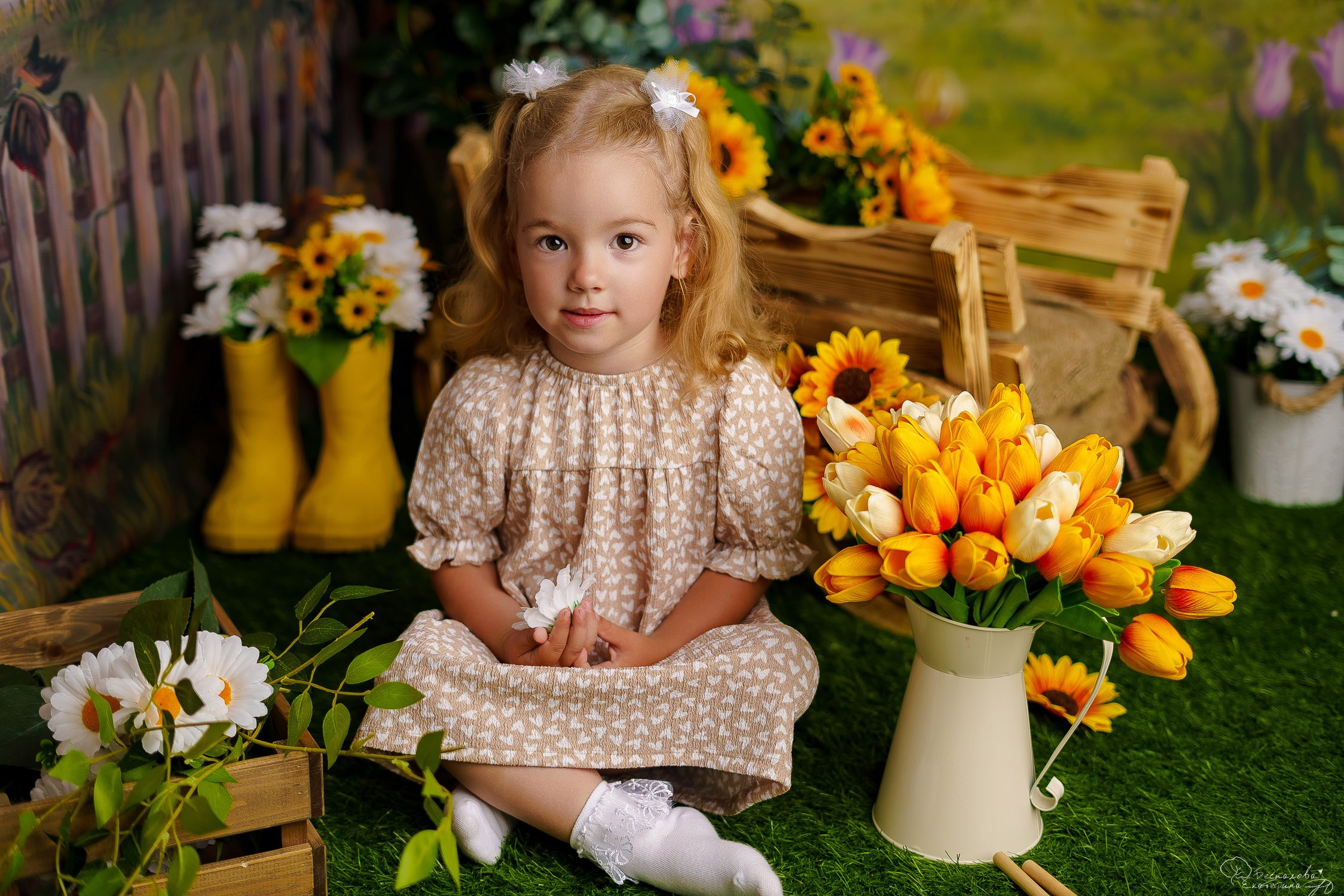 Садовники. Фотограф новорожденных в г. Павлово Беспалова Екатерина