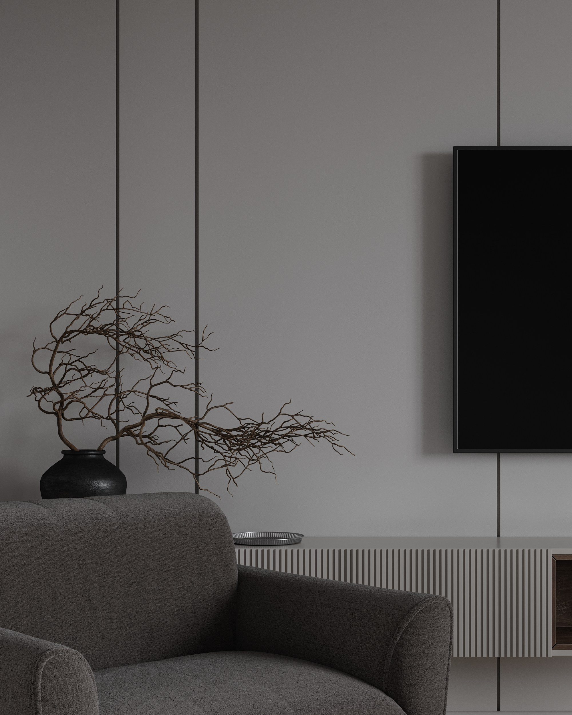 Квартира | Тюмень | 2023. Блинова Анастасия | Интерьерная визуализация