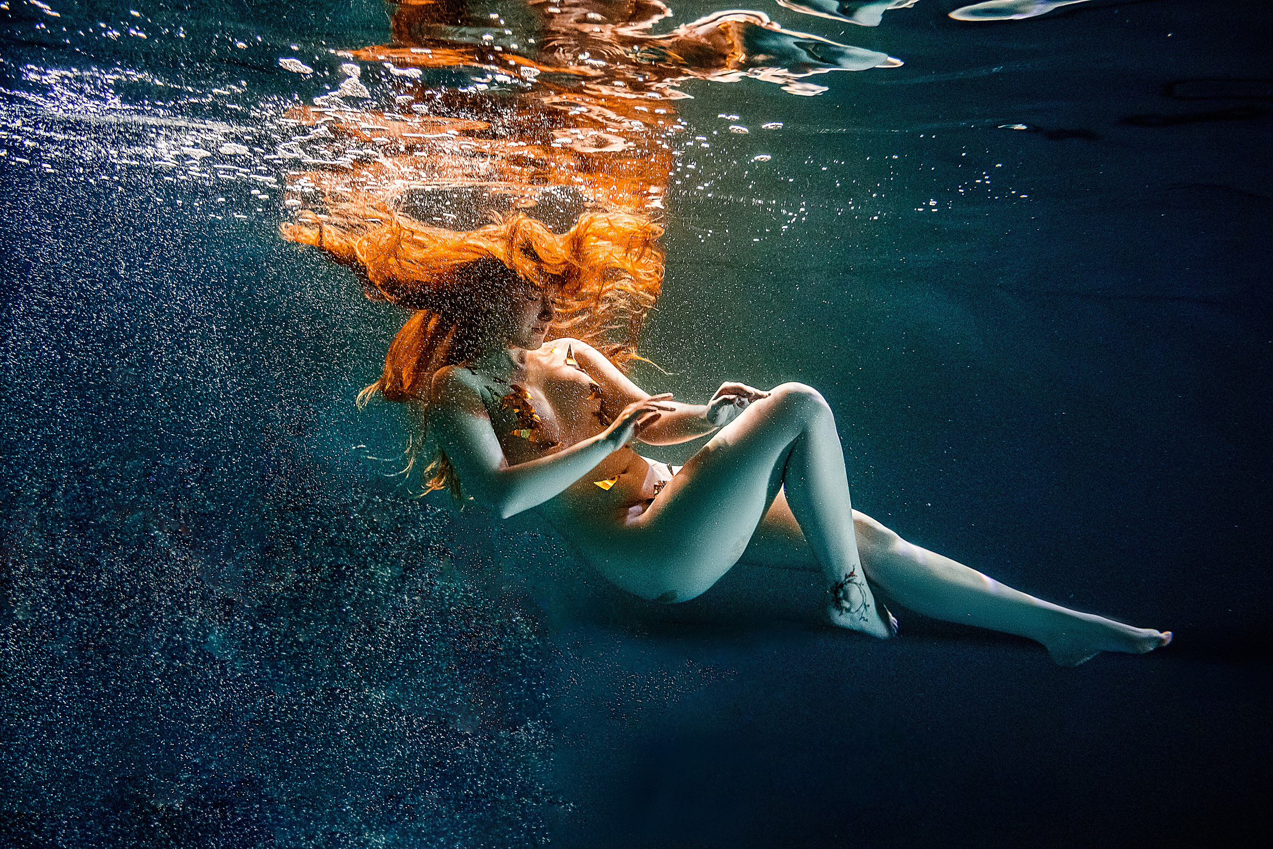 Подводная фотосъёмка. Арт фотограф Серафима Абельман в Москве