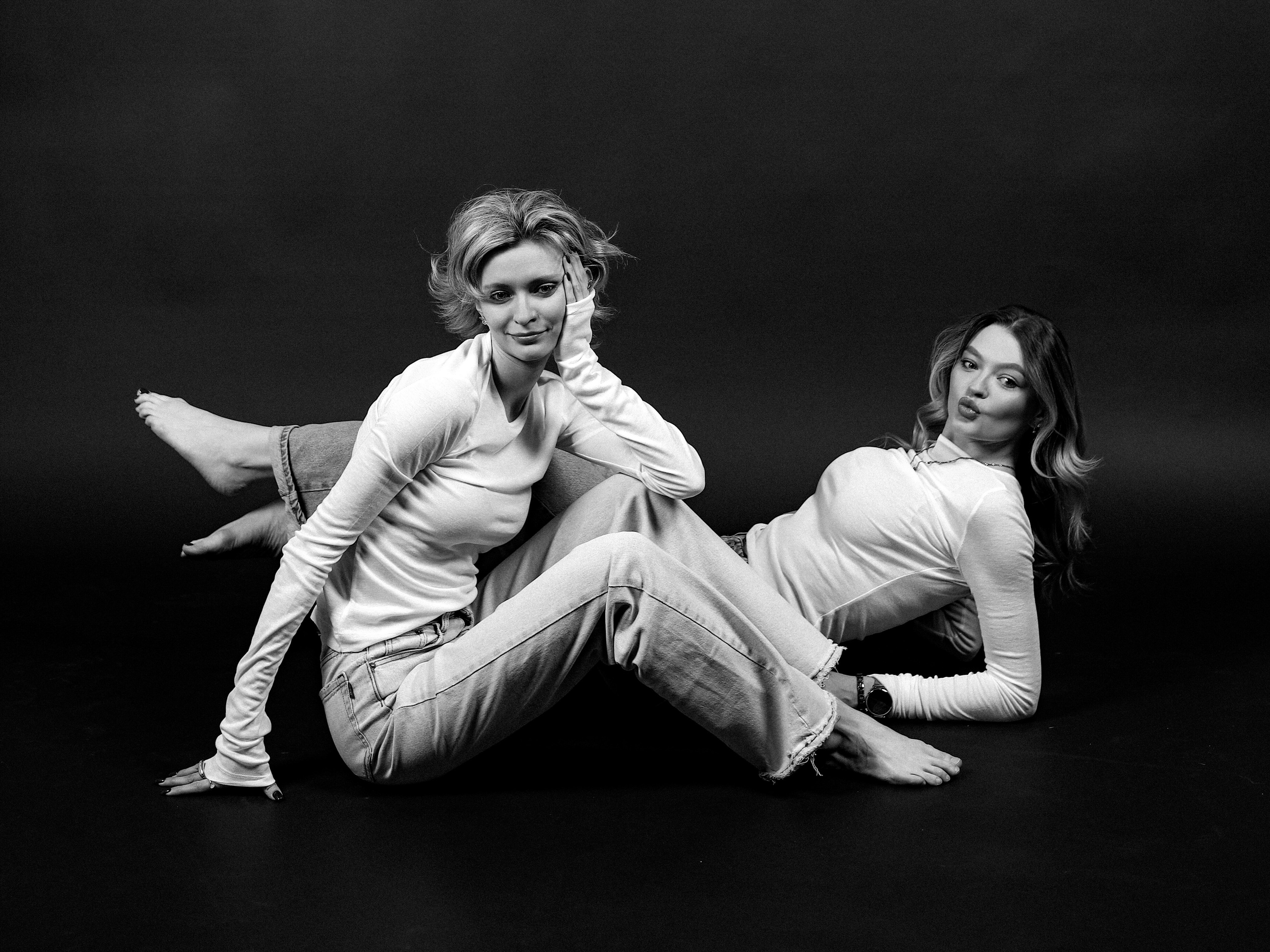 Дарья и Анна. Фотостудия без фотографа Чехов. Первая студия автопортрета в Чехове