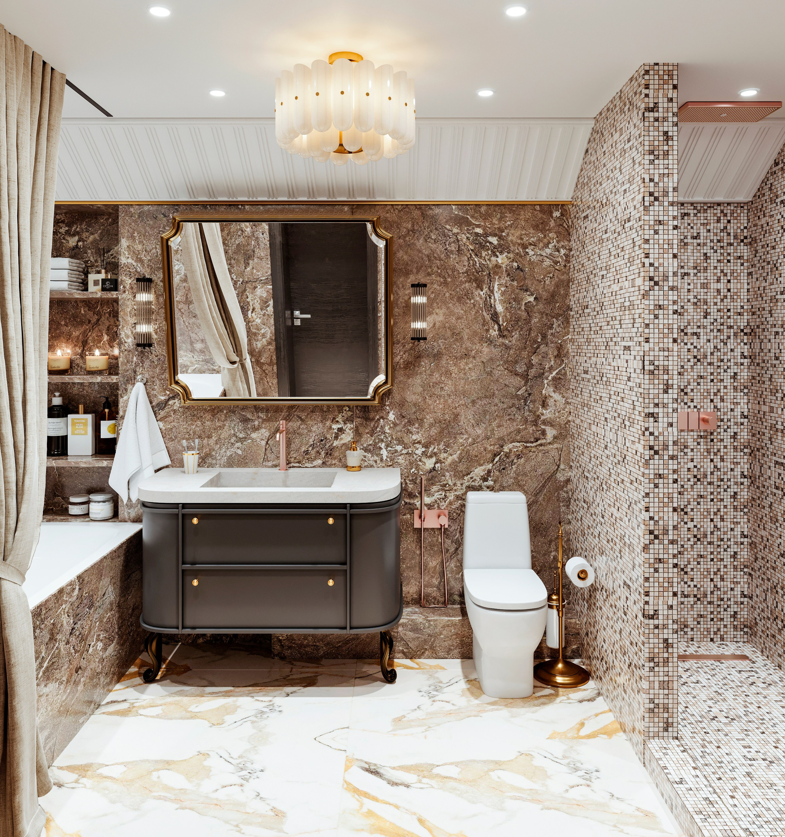 Санузлы. Визуализатор интерьера