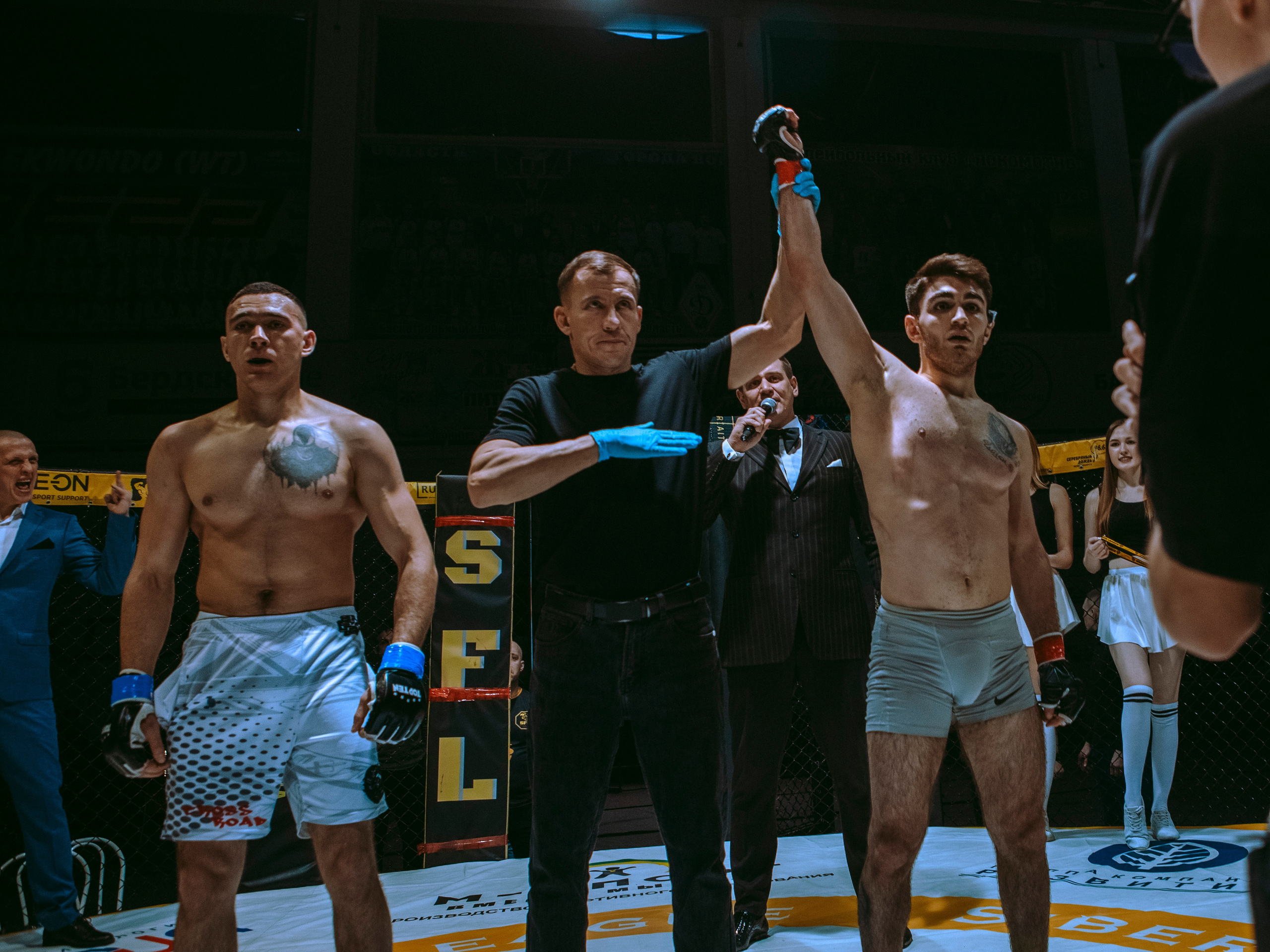 SFL 17 | Siberian Fighting League. Портретный фотограф в Москве Дарья Цезария