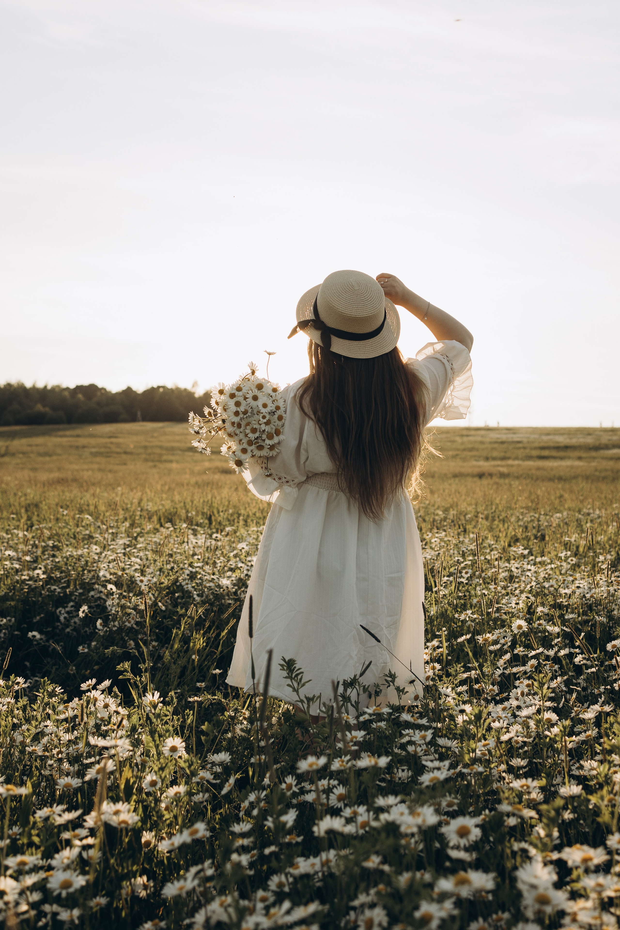 Маша и ромашки. Семейный фотограф в Москве Виктория Ястребинская