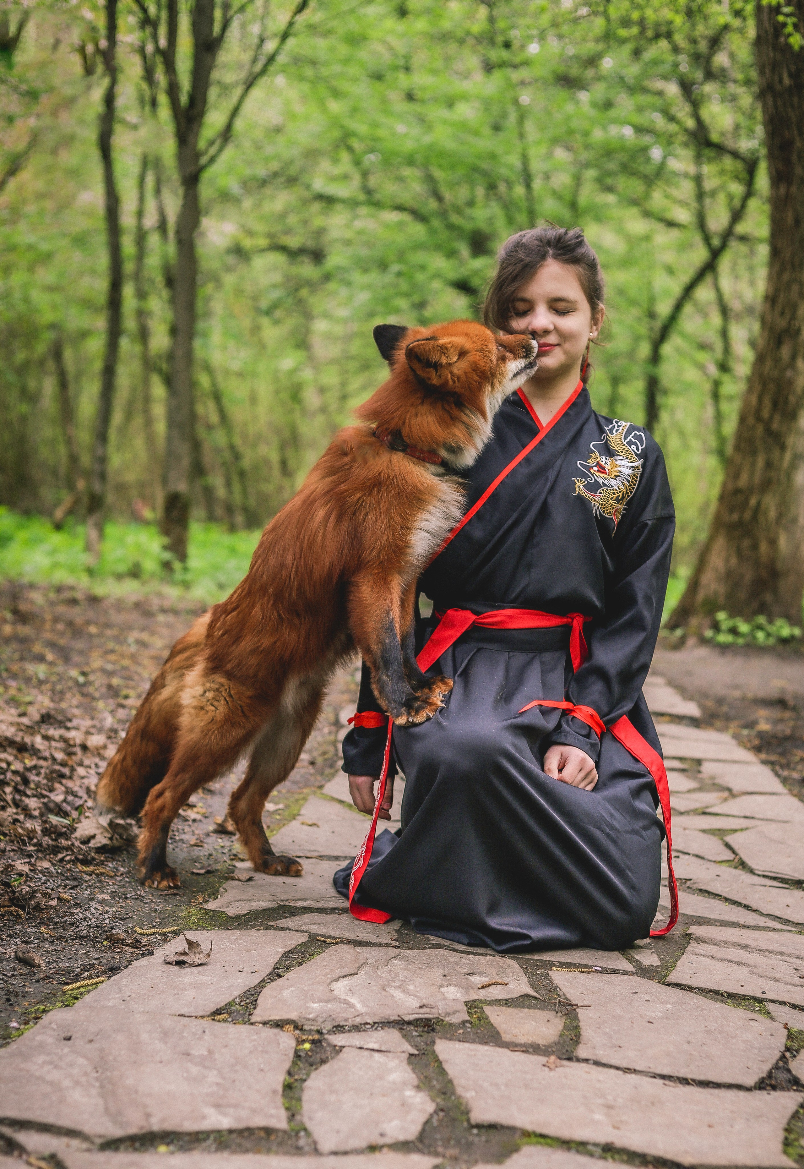 Фотосессия с животными. Семейный и свадебный фотограф в Москве и Домодедово Анна Авилочкина