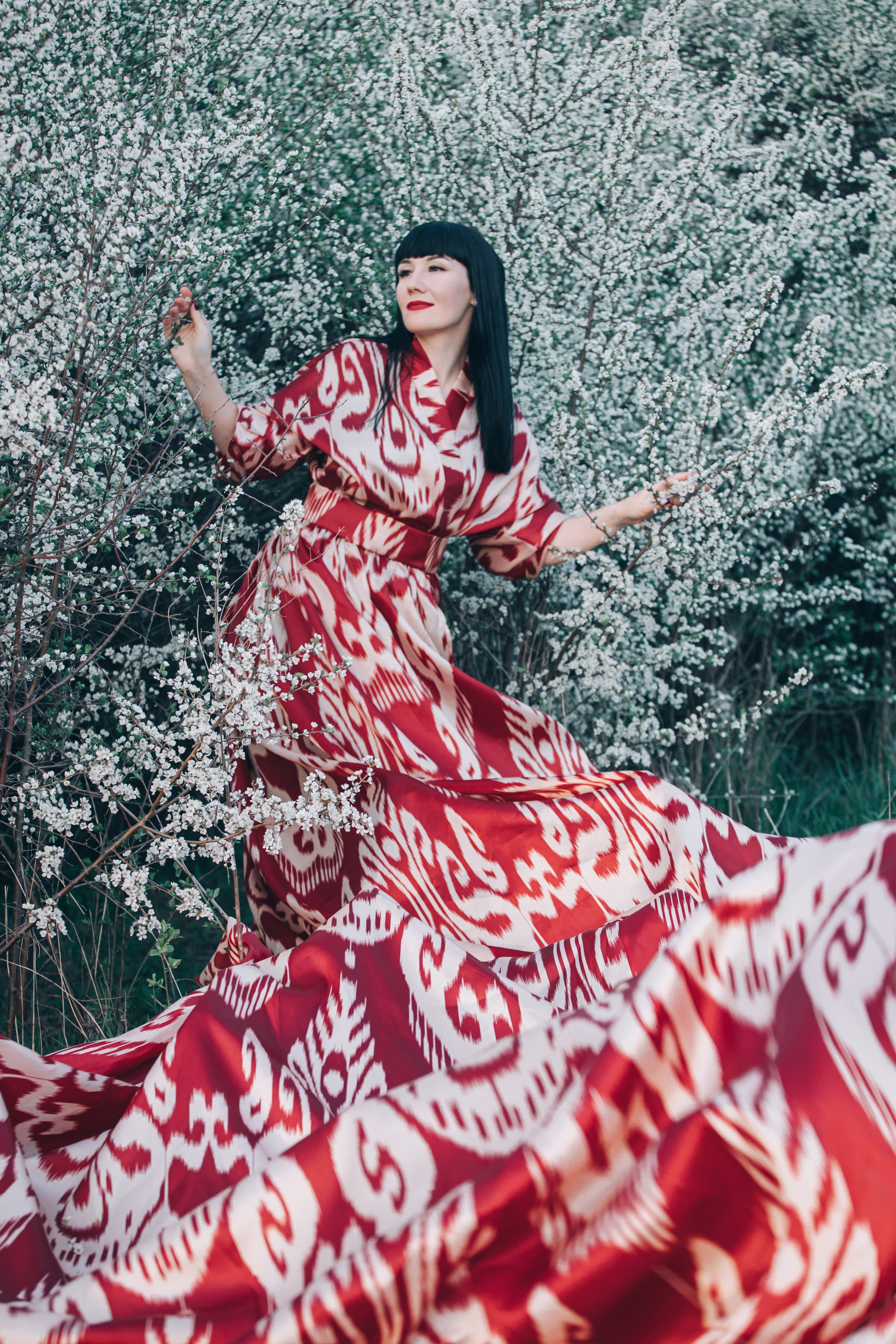 Фотосессия в платье со шлейфом. Свадебный и семейный фотограф в Краснодарском крае Мария Данилкина