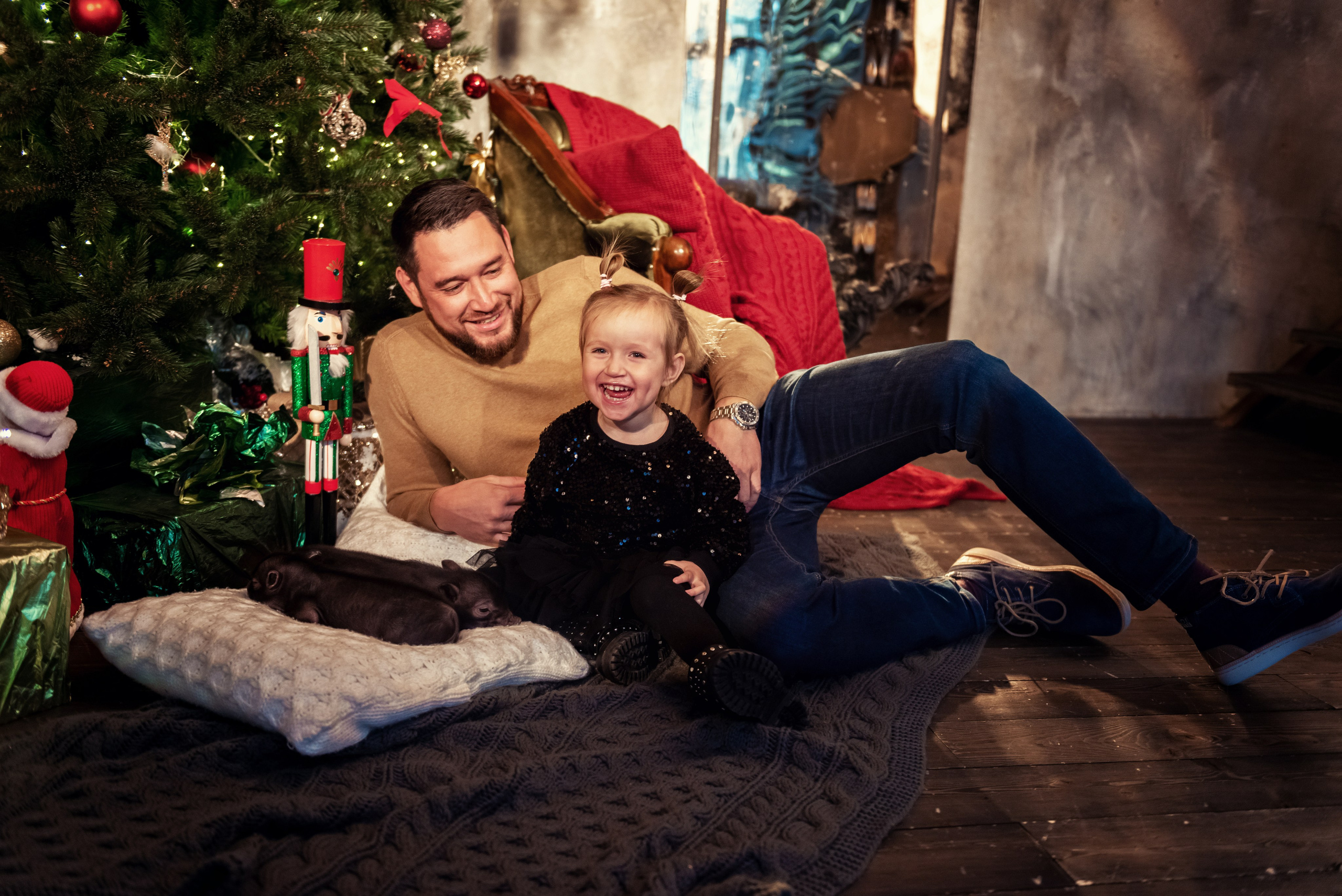 Новогодняя портретная съемка. Фотограф в Витебске Сергей Томашев