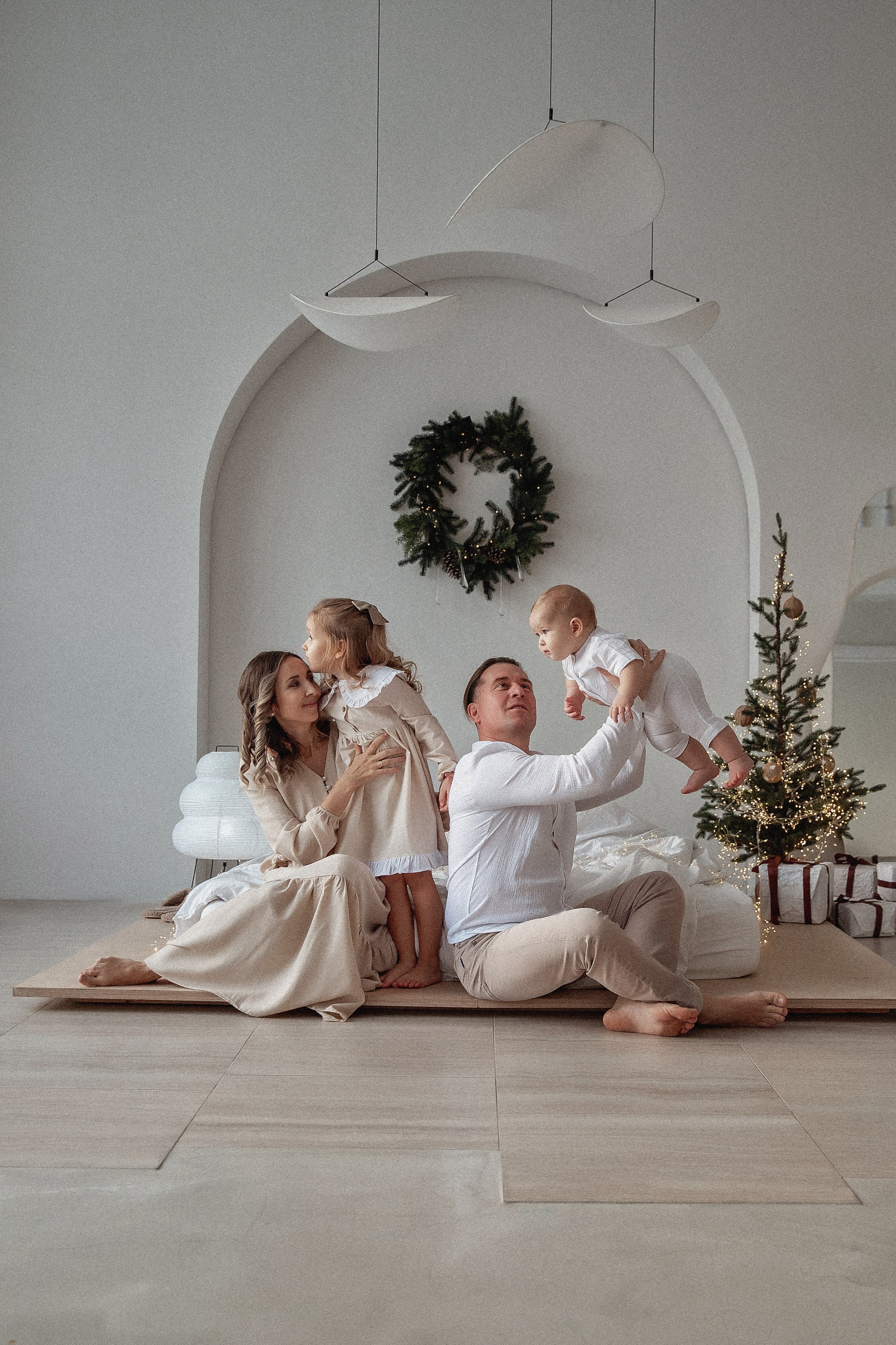 Семейное рождество. Детский и семейный фотограф в Красноярске Юлия Бирюкова