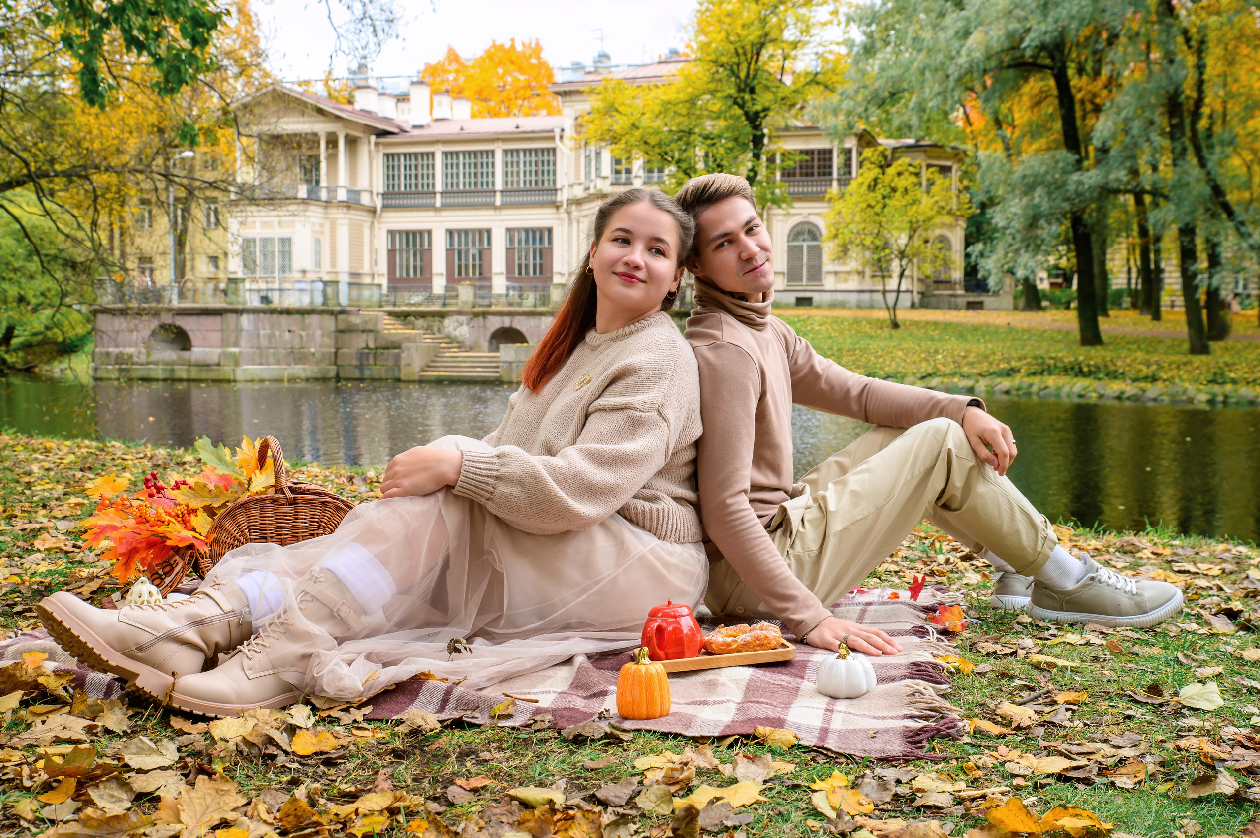 Осенний пикник. Профессиональный фотограф в Санкт-Петербурге