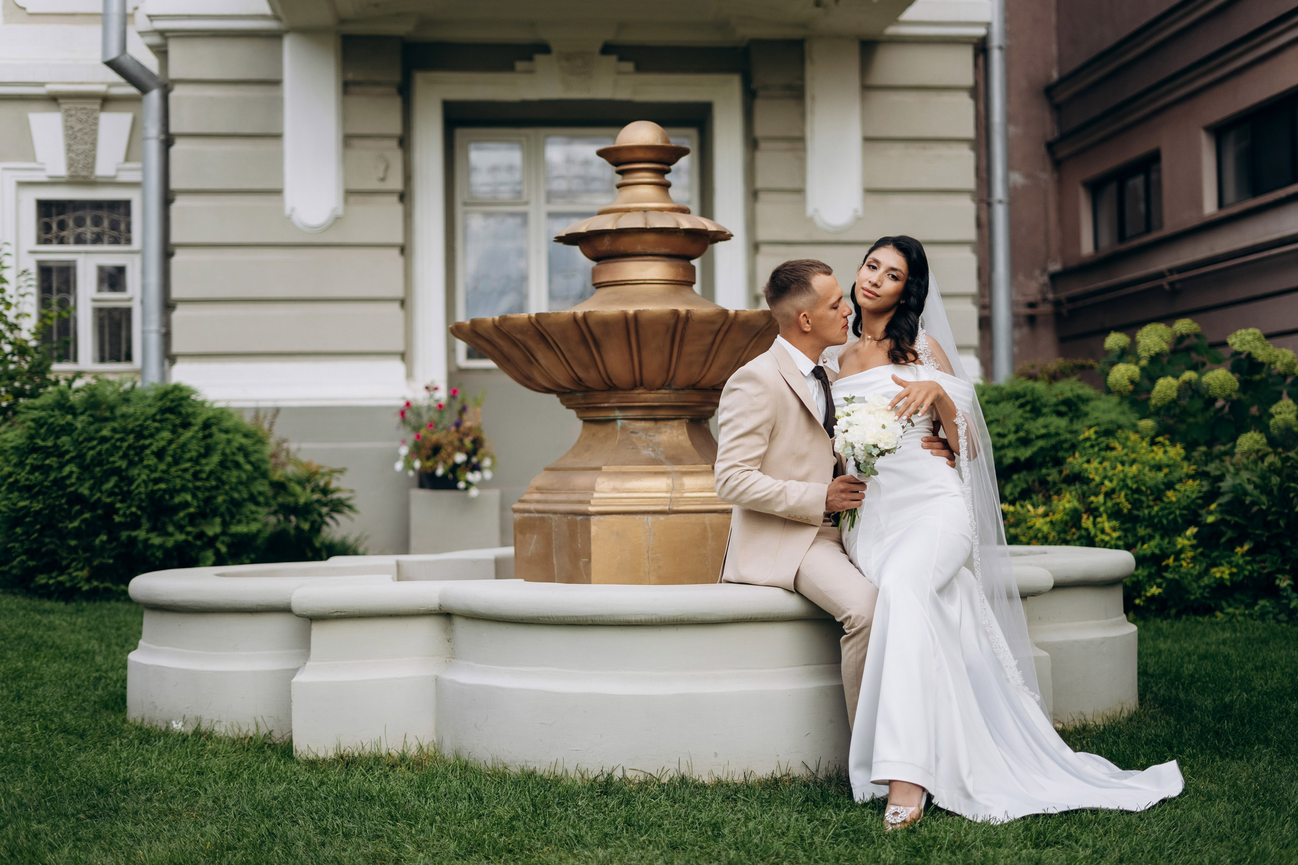 фотограф на свадьбу Казань, фотосессия на природе, осенняя фотосессия свадьбы