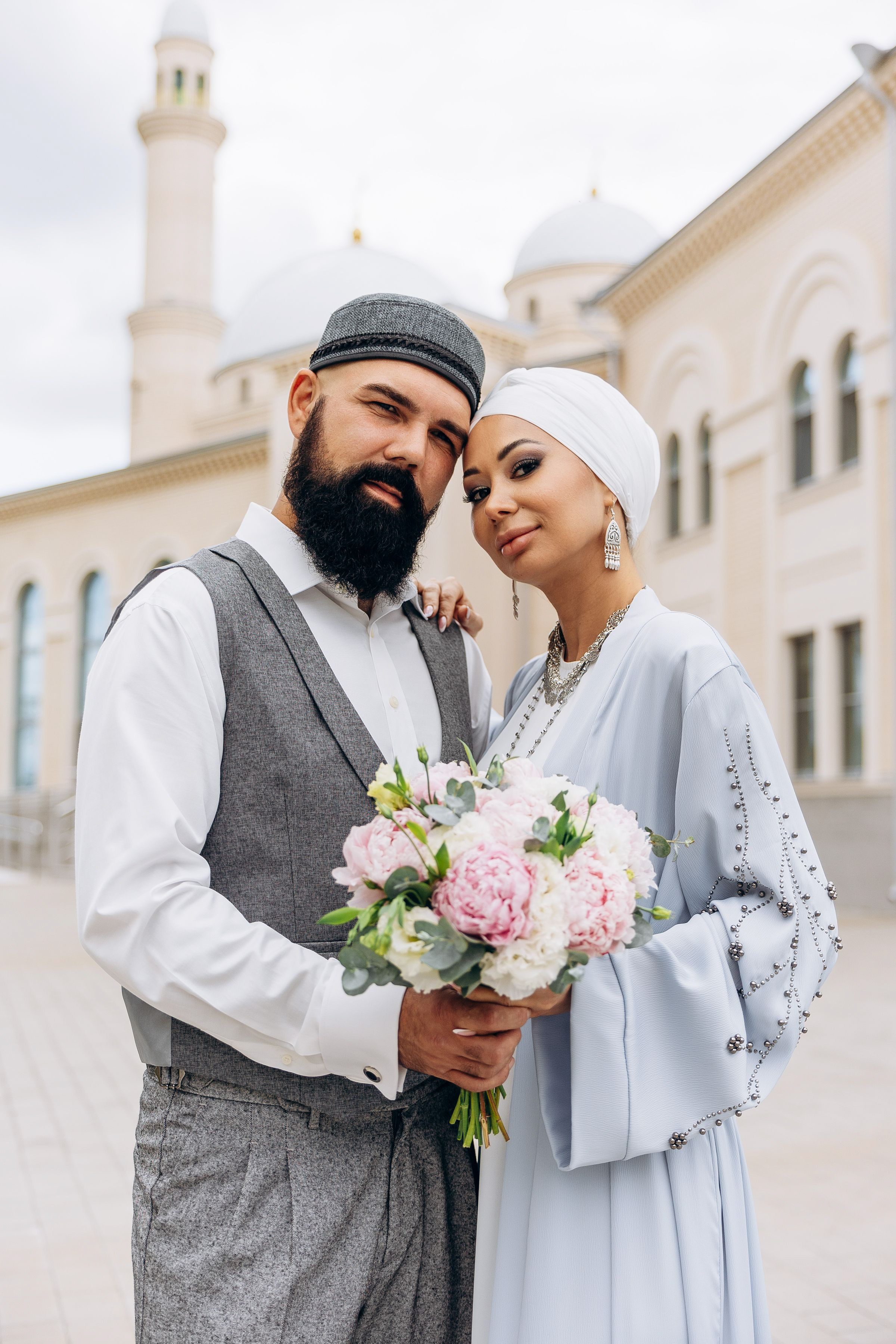 никах в мечети Сулейман,  фотосессия в мечети Сулейман, фотограф на никах Казань Ranas4you, образ невесты на никах, завязывание платка Казань, платье на никах Казань, фотограф на мусульманские свадьбы Ranas4you