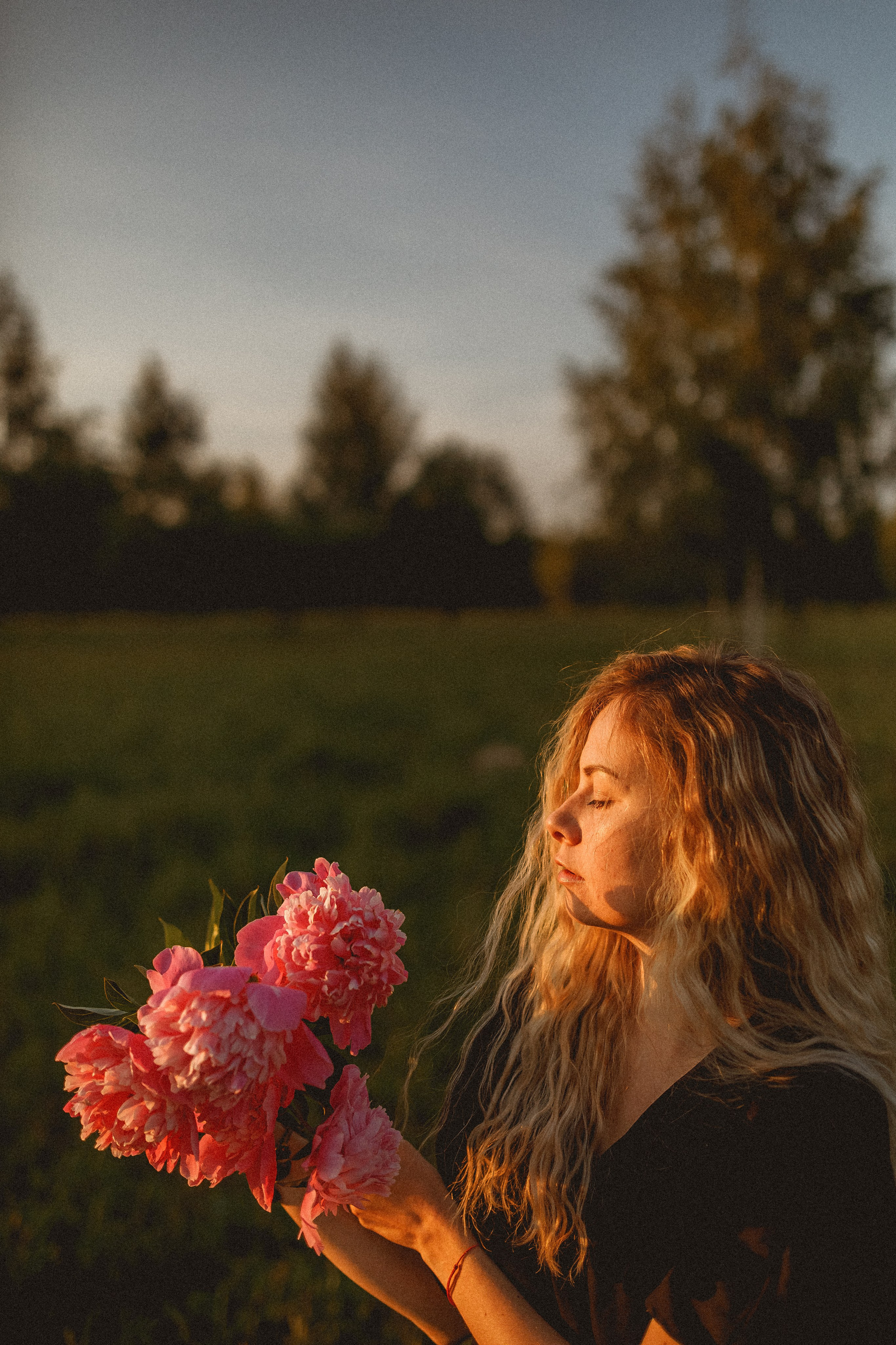 Мария. Лето. Поле. Фотограф в Москве Базанова Дарья