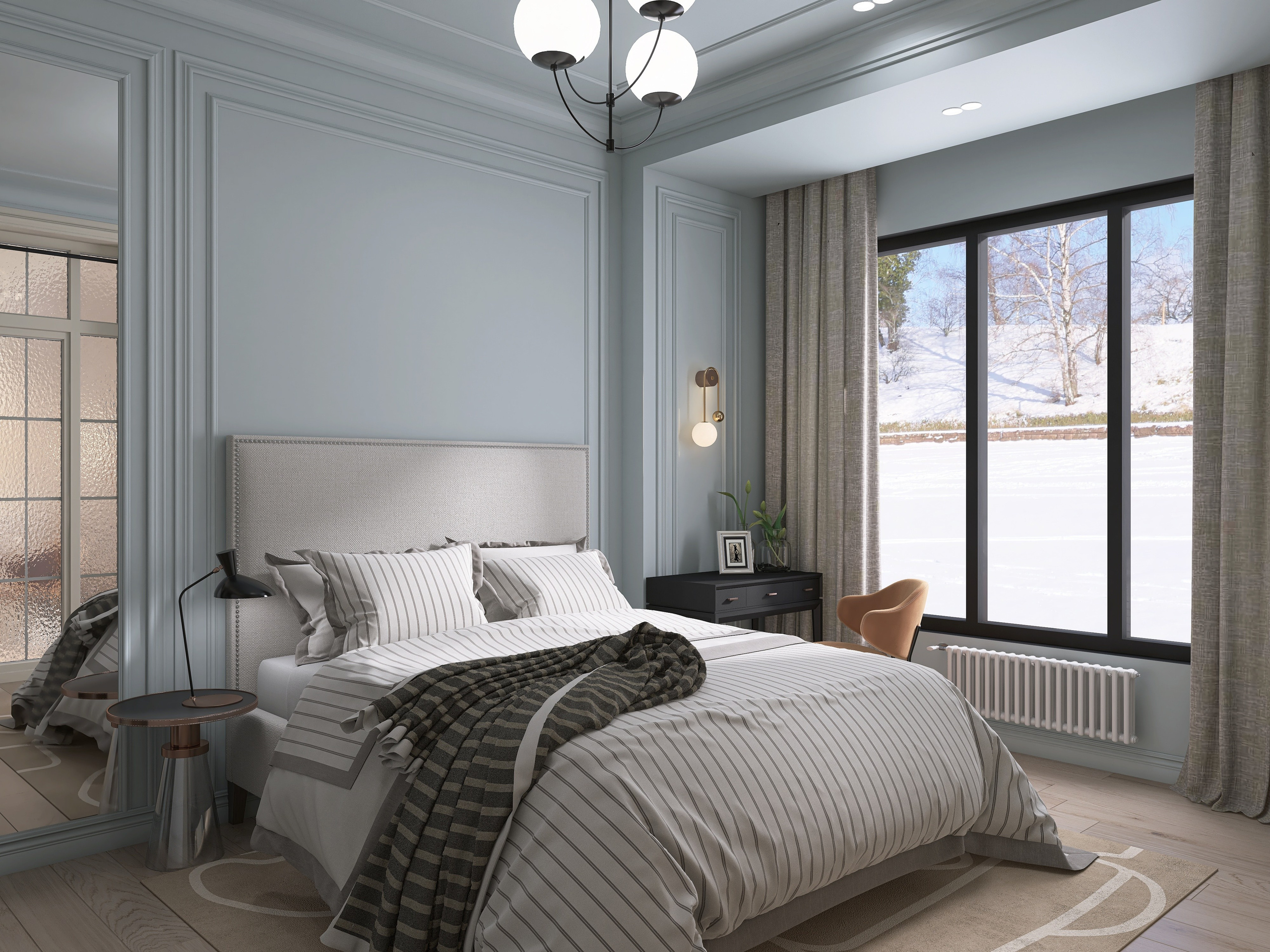 Неоклассическое джапанди. Дизайнер интерьера Диана Миронова|Москва