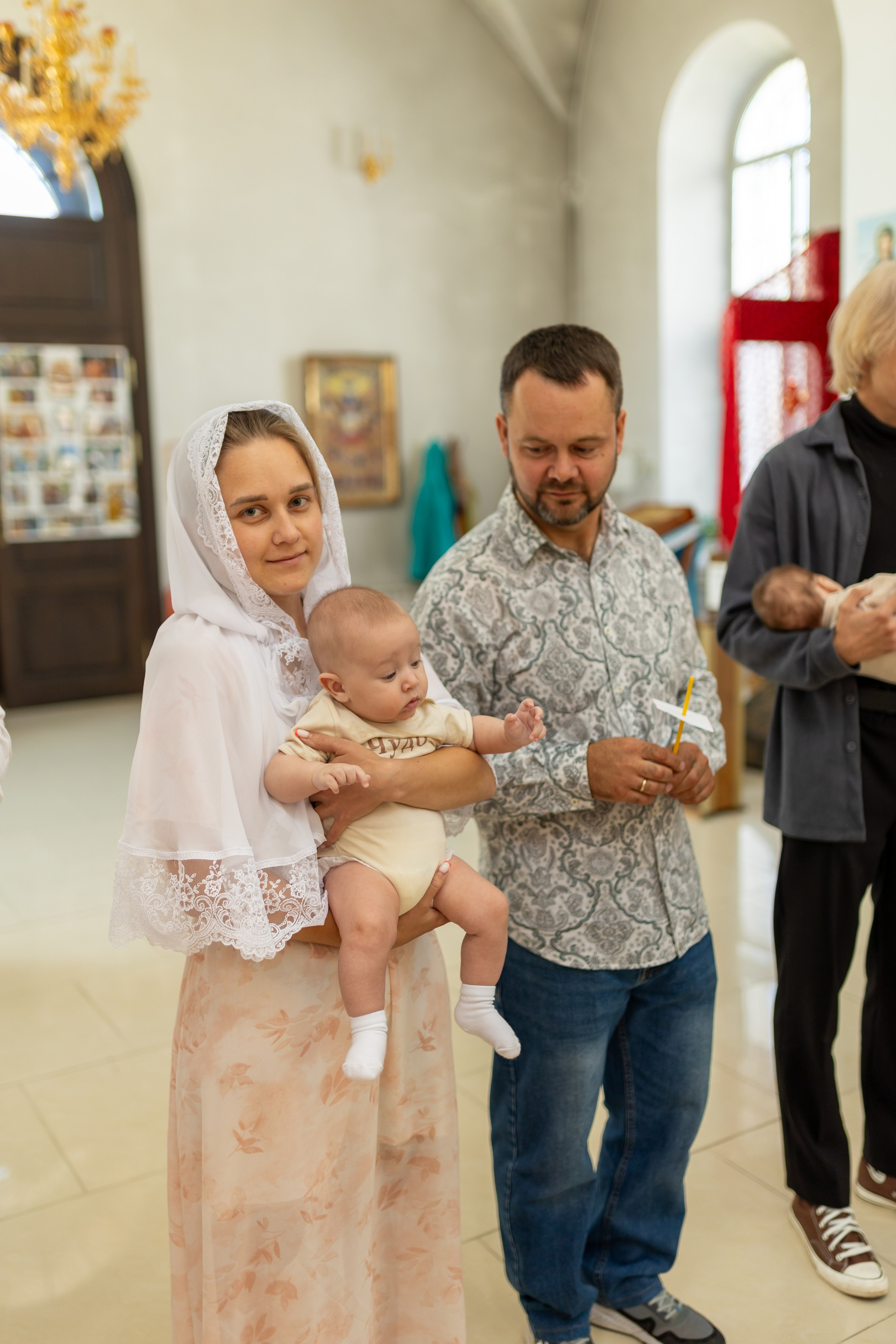 Крещение Артёма (все фото с таинсвта крещения). Фотограф новорожденных. Детский и семейный фотограф Марьяна Юдина