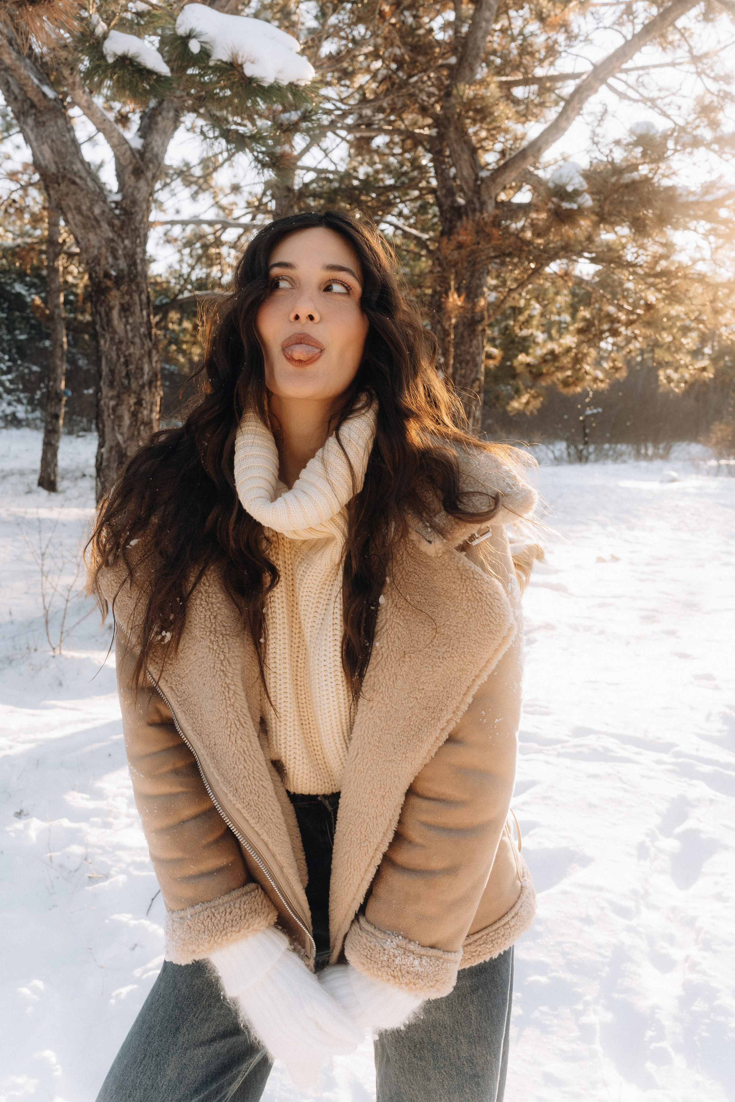 Валентина | Снежная прогулка. Портретный свадебный фотограф Крым | Евгения Щитенко