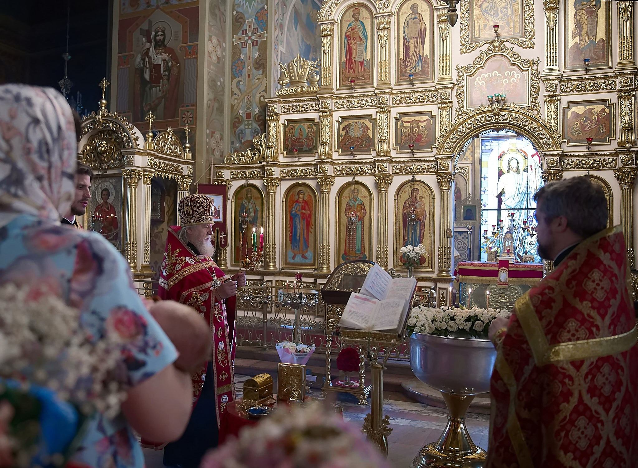 Таинство Крещения на Светлой Седмице. Фотограф в Москве