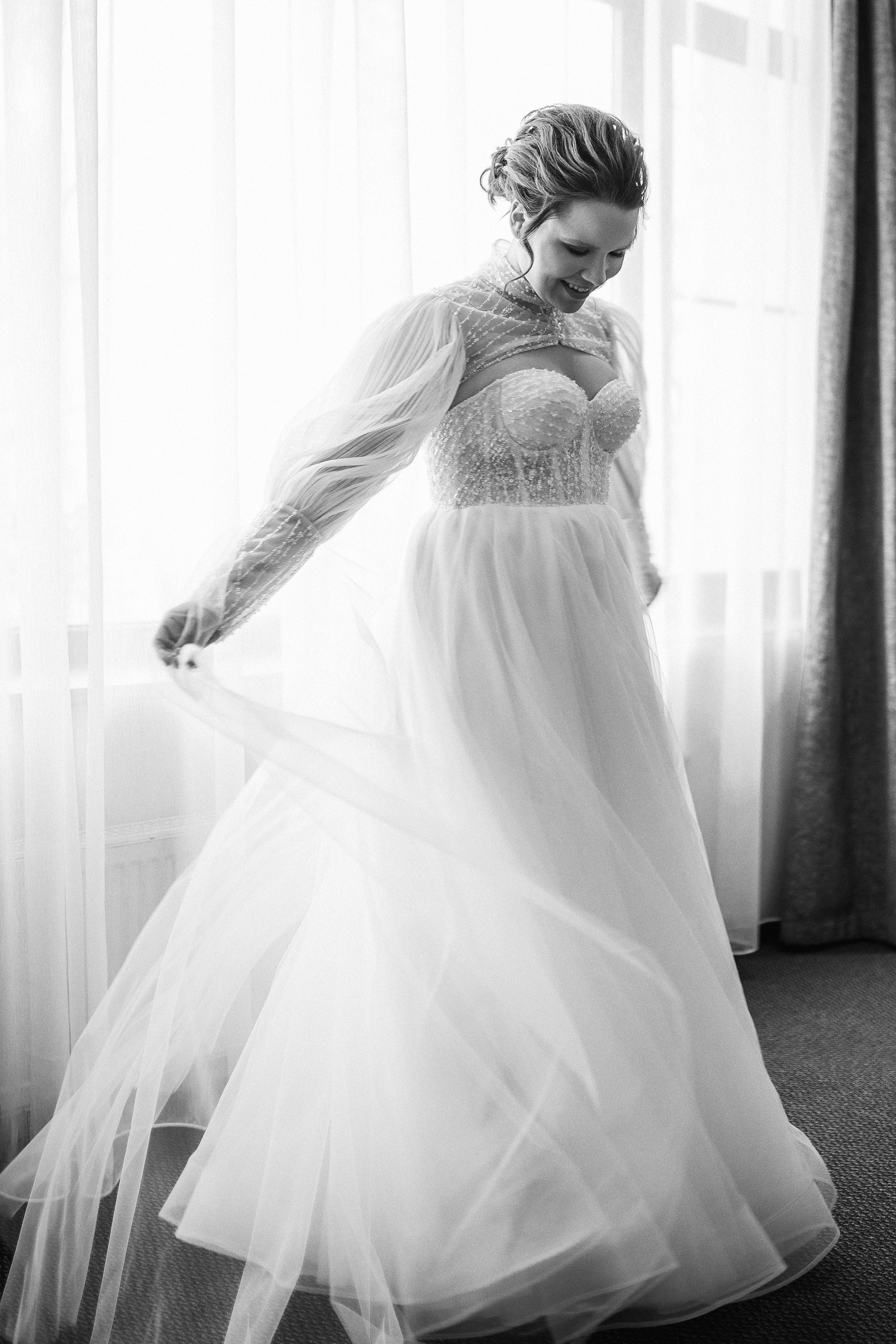 Свадьба Ани и Андрея за городом. Фотограф Дарья Воскресенская в Москве