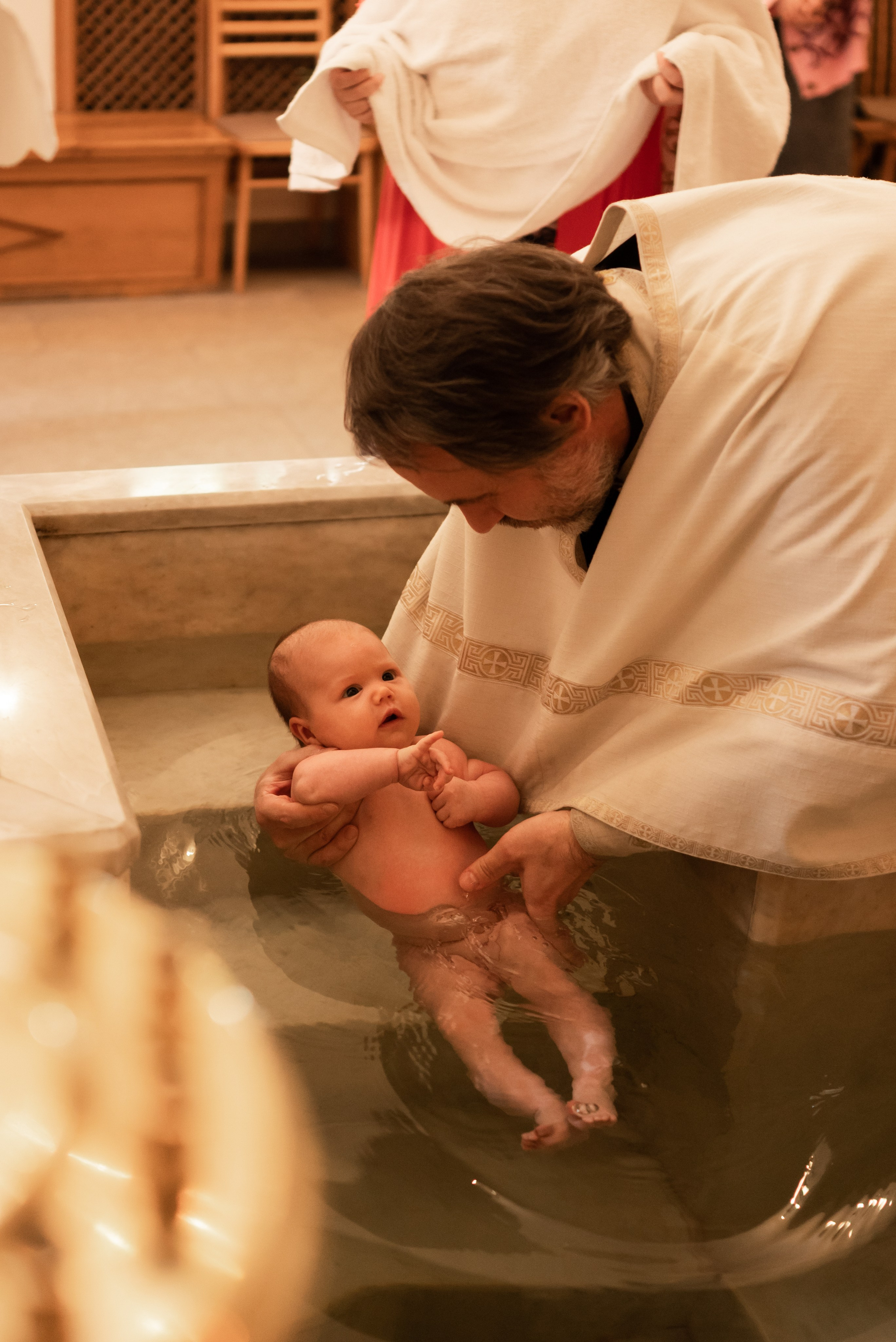 Крещение. Фотограф Ксения Огородова портфолио