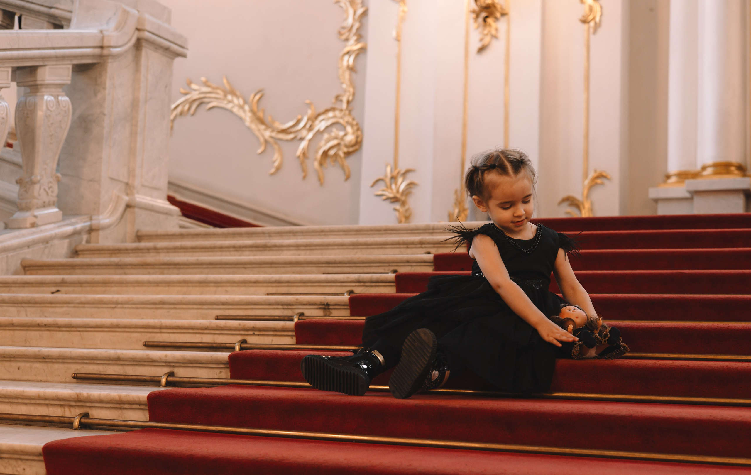 Есения в Эрмитаже