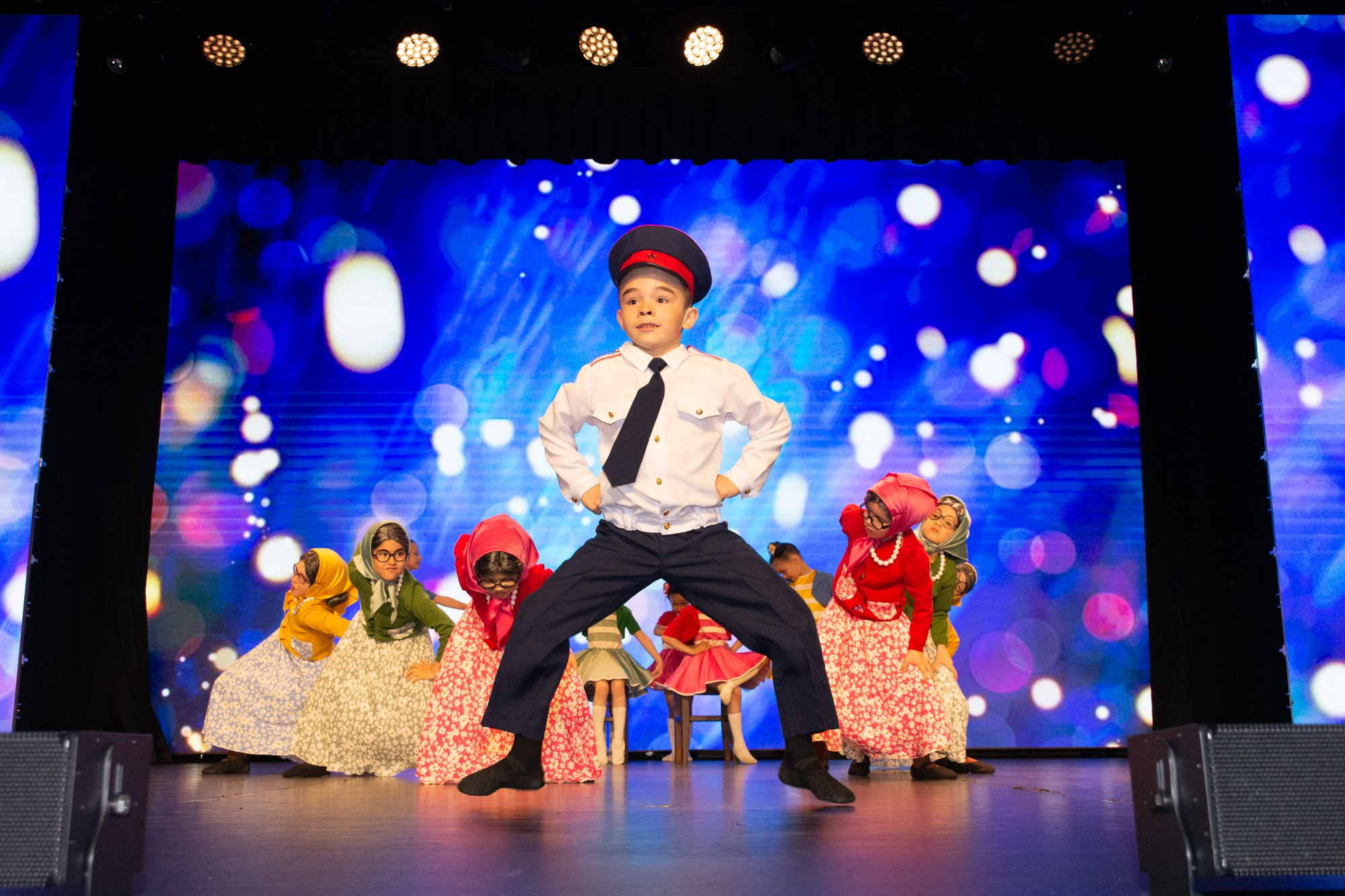 Отчетный концерт в детской филармонии. Фотограф Максим Буряк