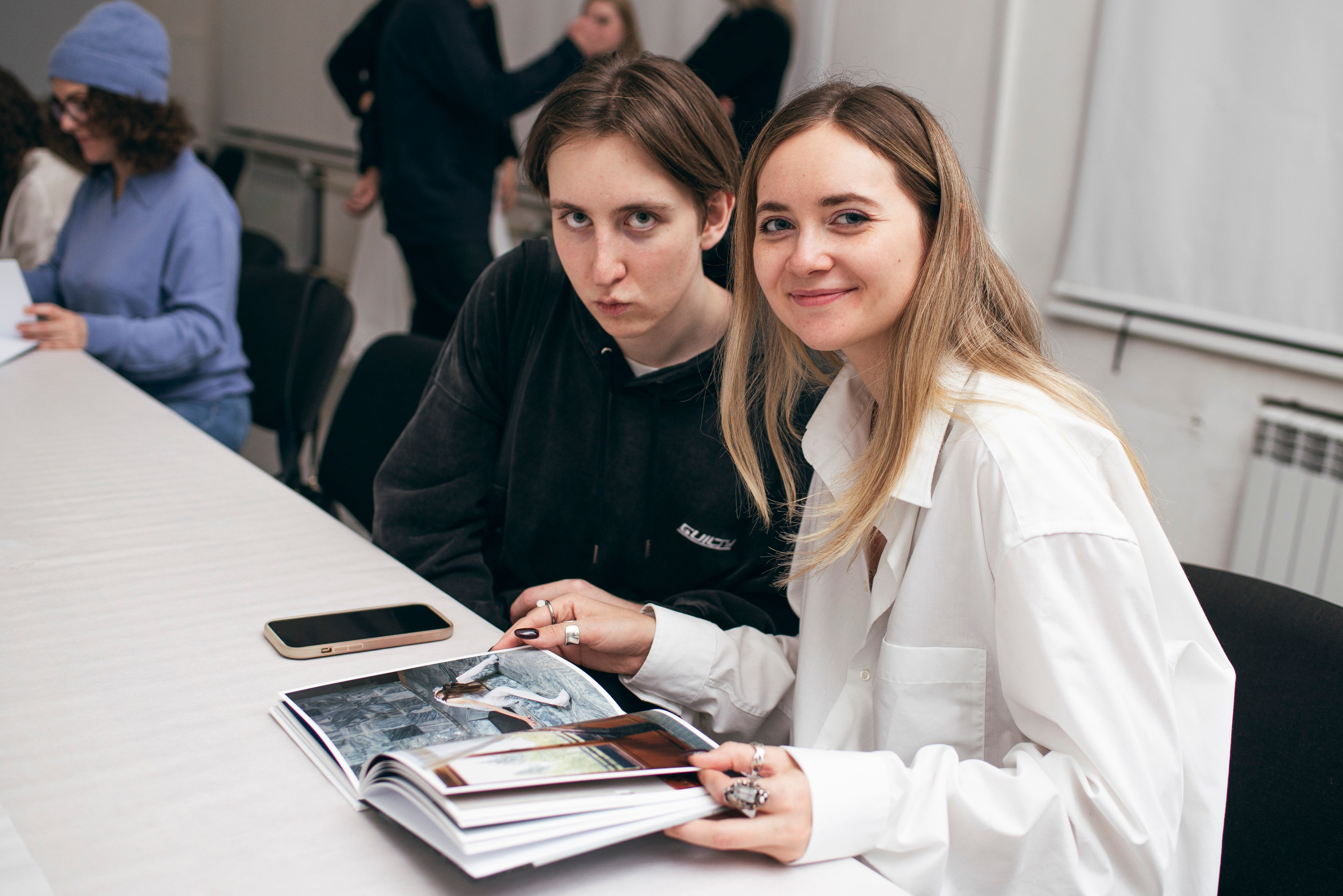 Вечер фото книг в Школе Дизайна. Фотограф в Москве Алейникова Евгения