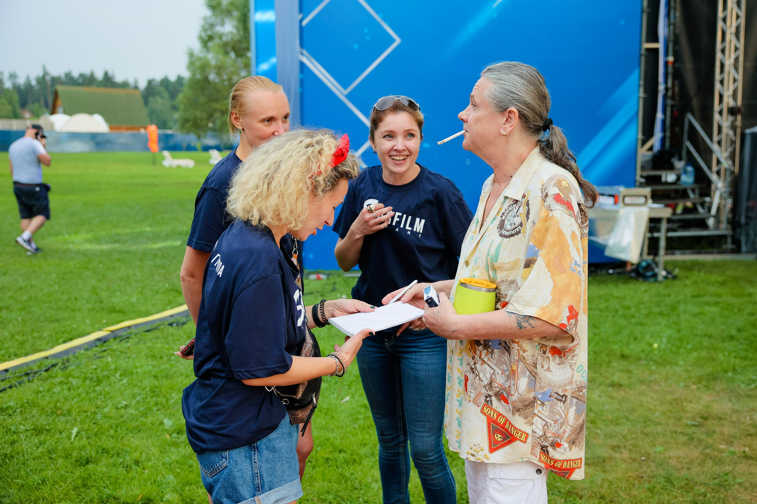 Backstage Чиж и Клава Кока. Фотограф Юрий Клим | Москва